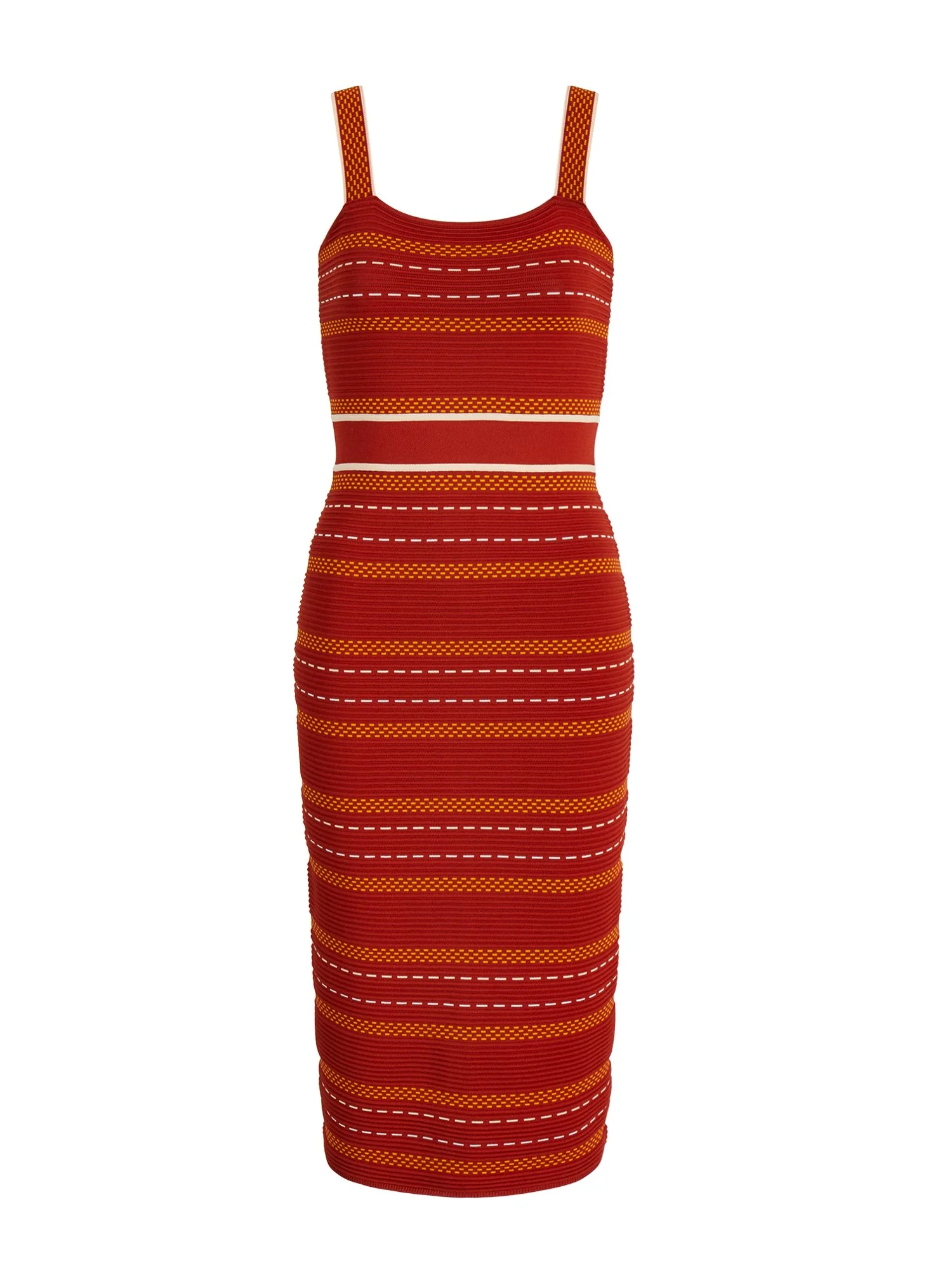 Square Strap Midi Dress - The NY&C Legacy Collection - Image 2