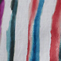 Flutter Sleeve Striped Open Back Top - Image 5
