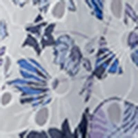 Short Flutter Sleeve Floral Swing Dress - Image 4