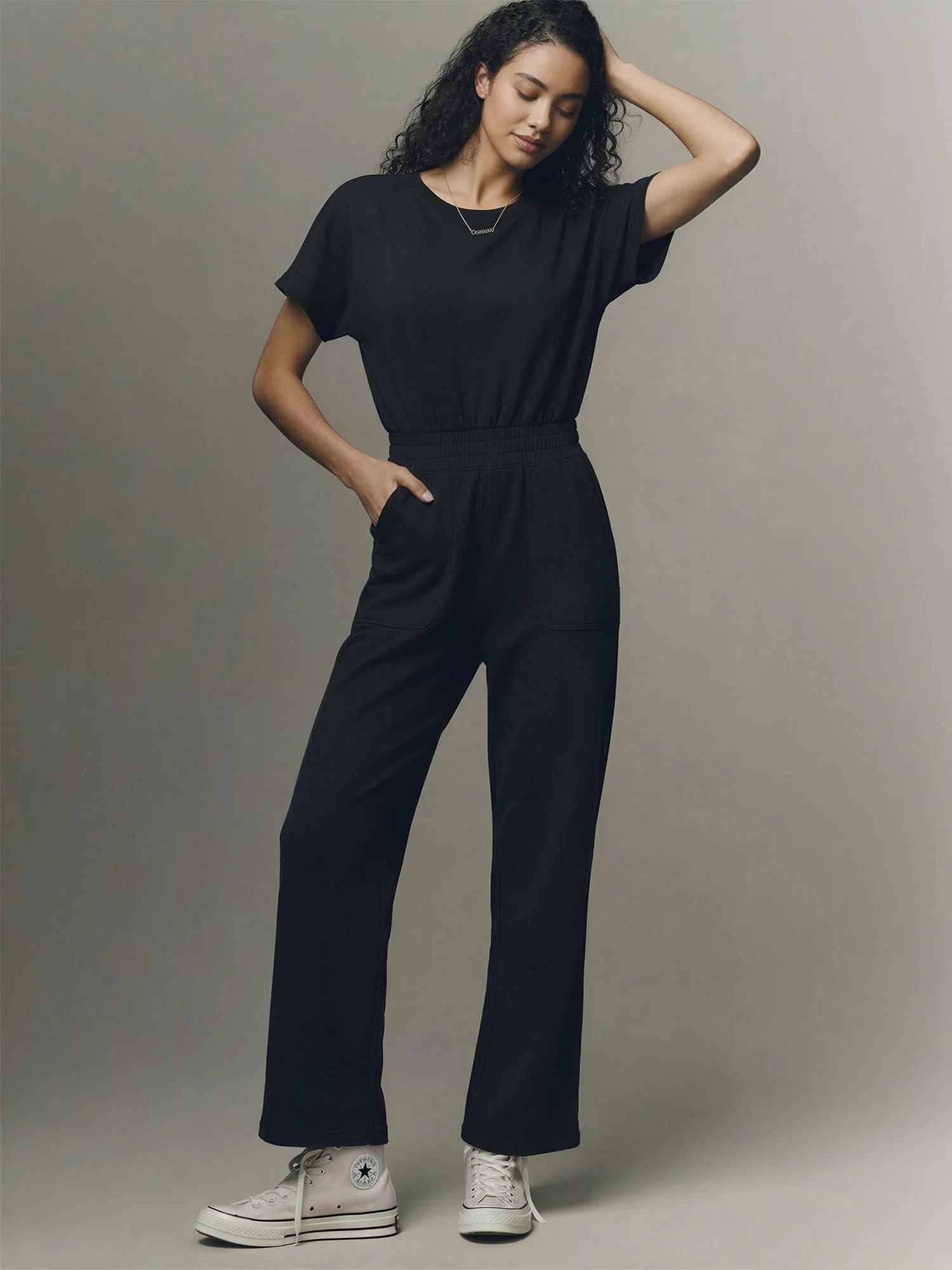 Scuba Crew Neck Jumpsuit