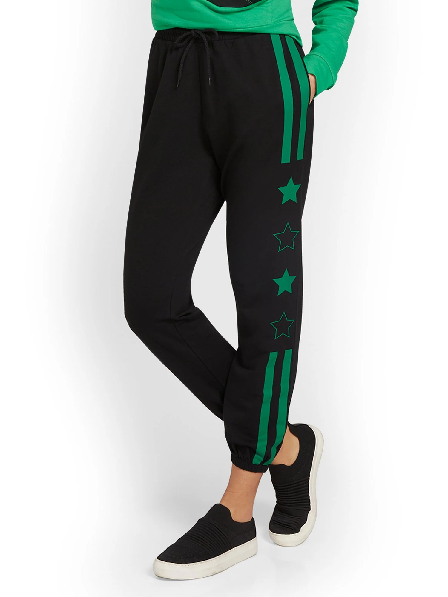 Star-Print French Terry Jogger Pant - Image 2