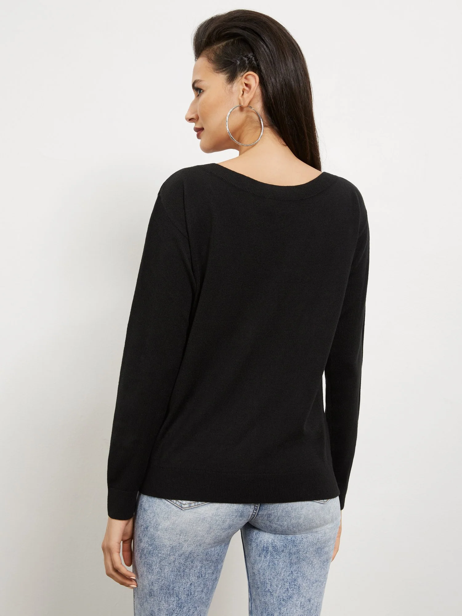 Star-Print Slouchy Sweater - Image 3