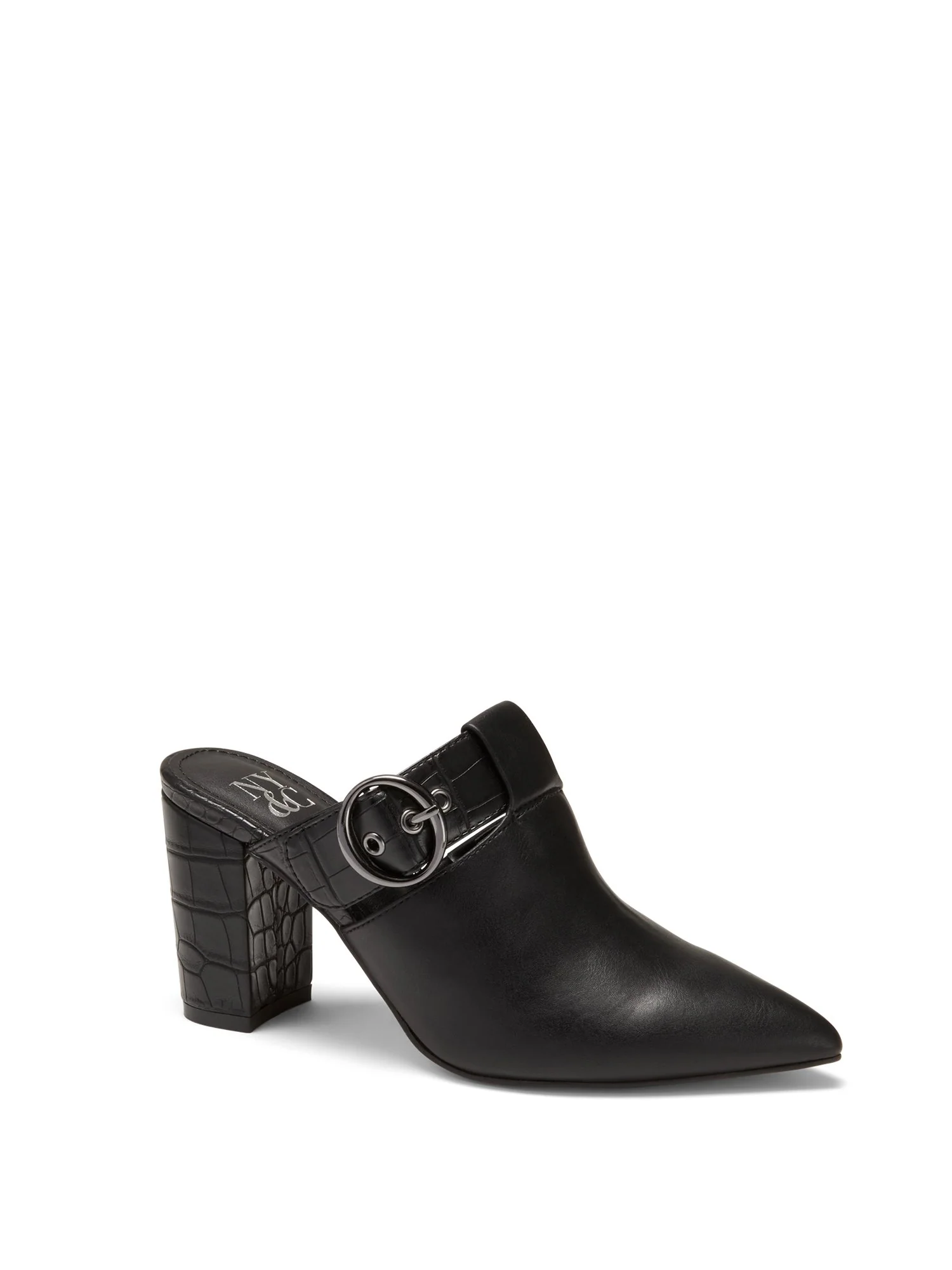 Stella Buckle Block-Heel Mule - Image 2