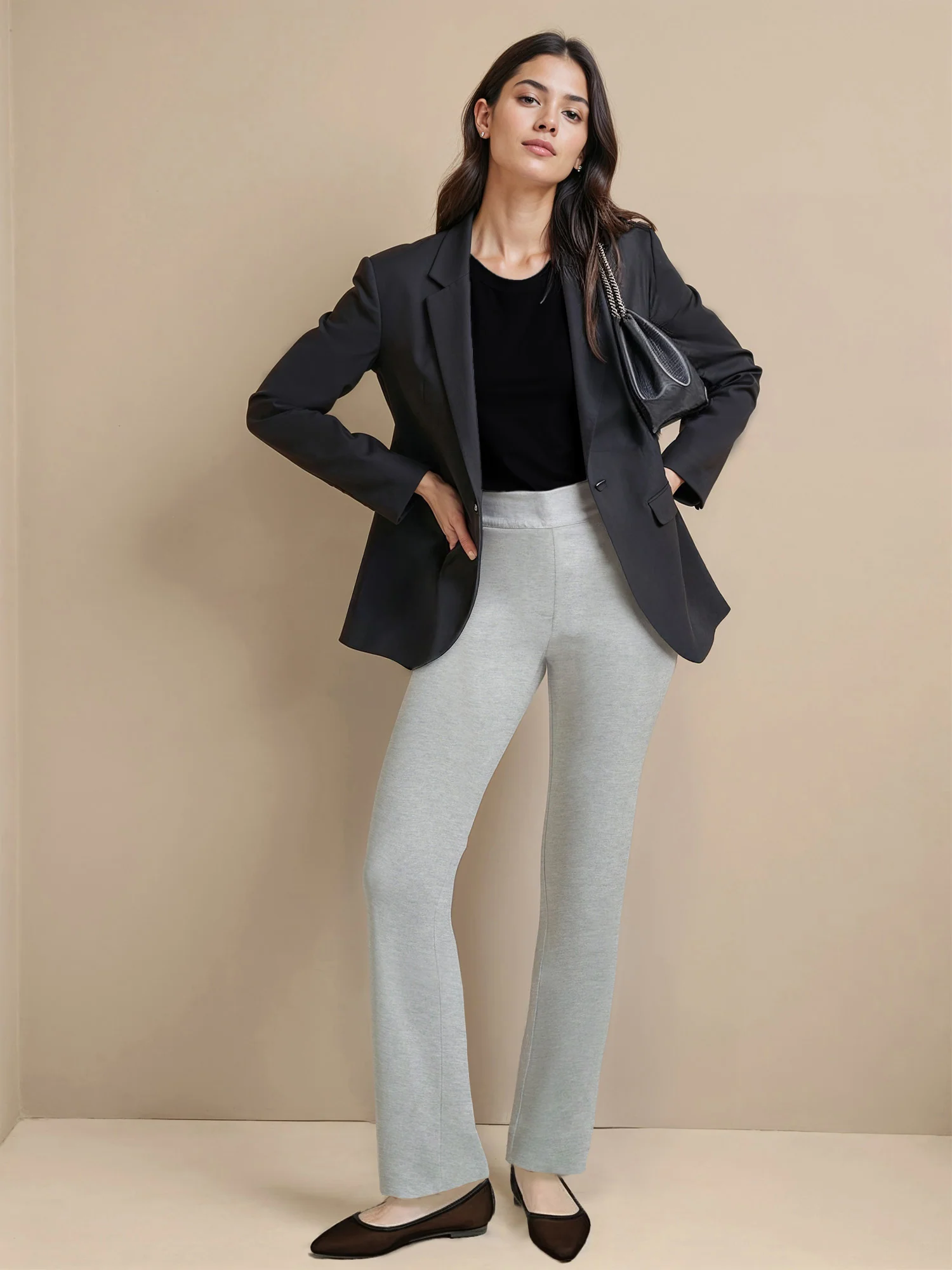 Straight Fit Ponte Pant - Image 18
