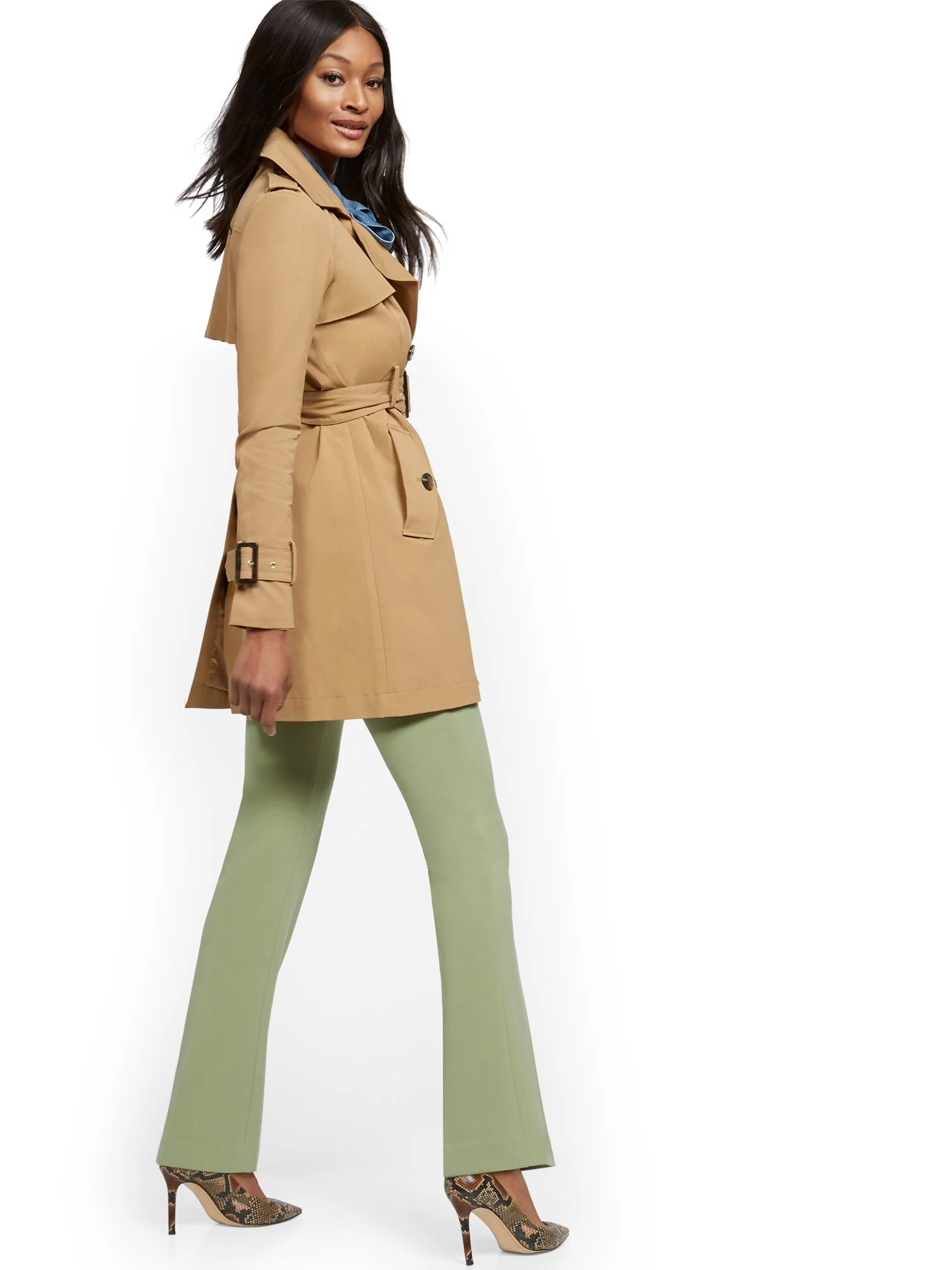 Straight-Leg Pant - Double Stretch - 7th Avenue - Image 13