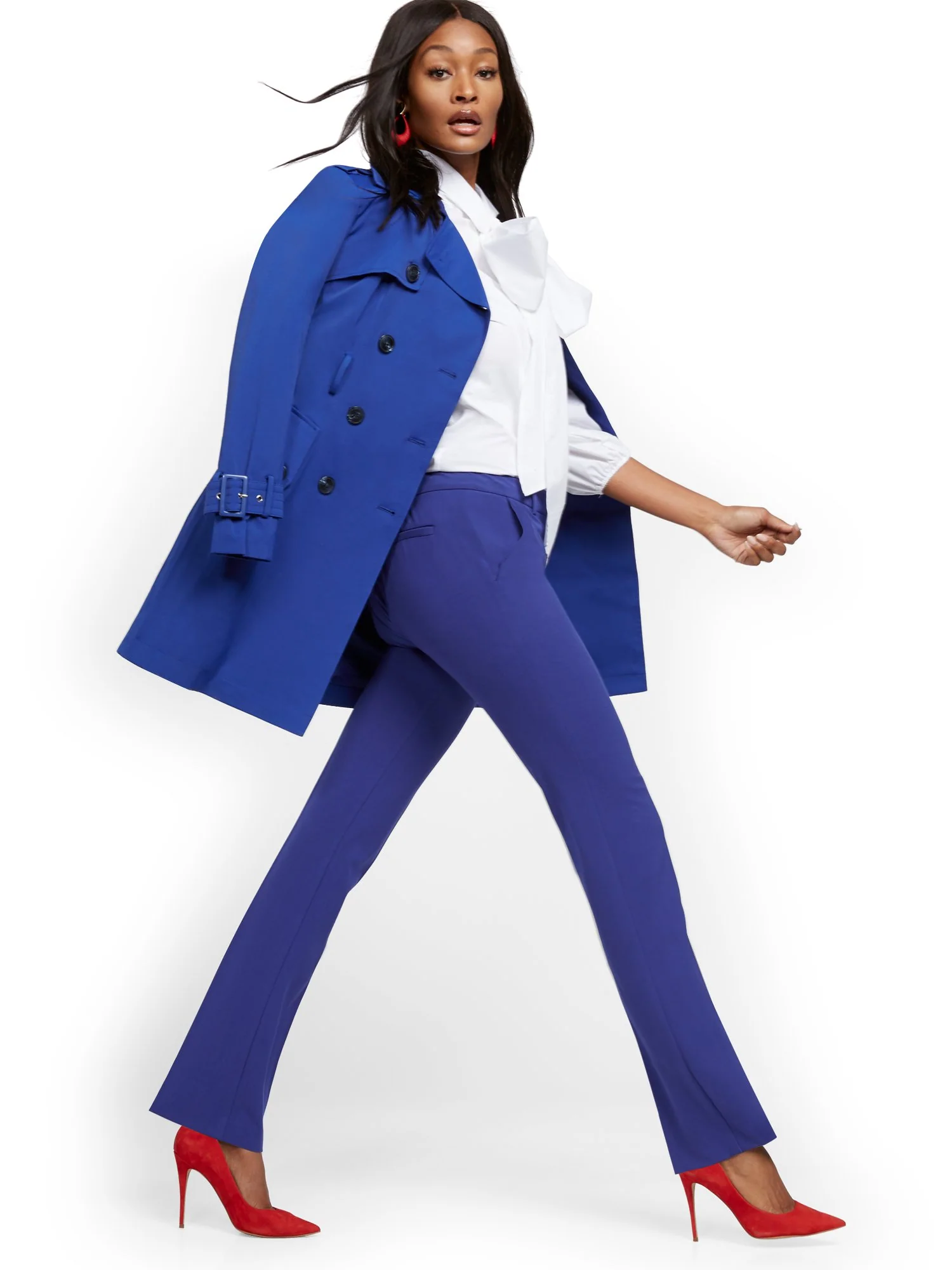 Straight-Leg Pant - Double Stretch - 7th Avenue - Image 29
