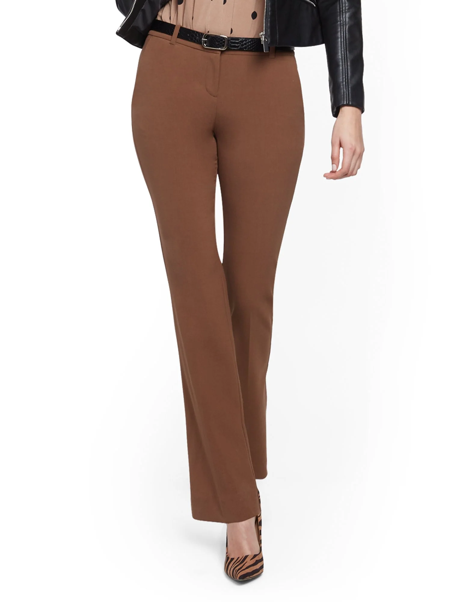 Straight-Leg Pant - Double Stretch - 7th Avenue - Image 41
