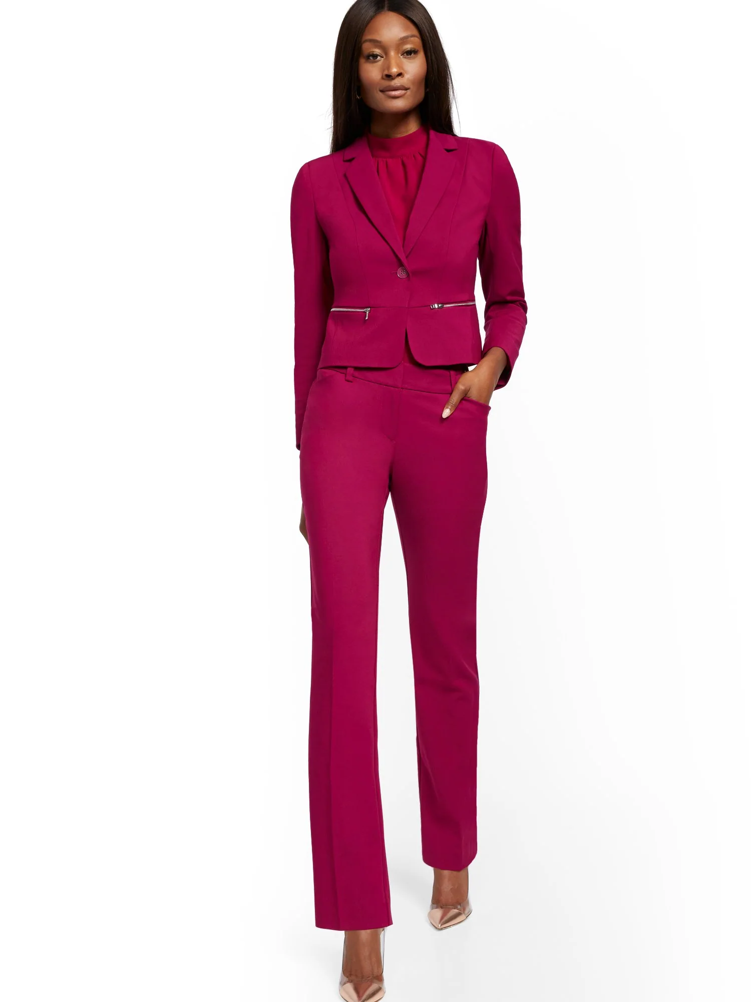Straight-Leg Pant - Modern - All-Season Stretch - 7th Avenue - Image 18