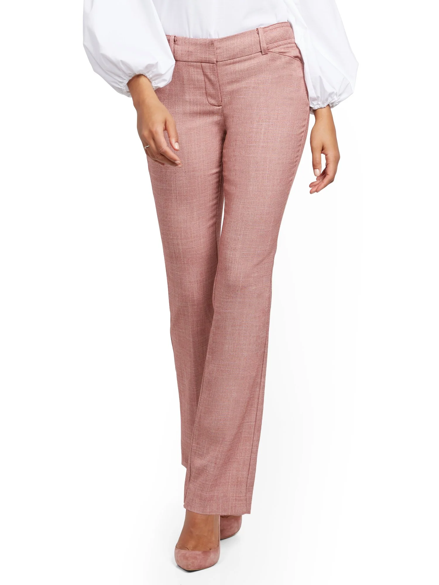 Straight-Leg Pant - Signature Fit - 7th Avenue - Image 11