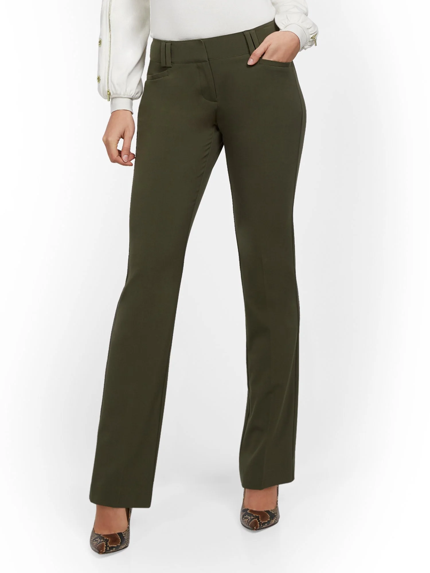 Straight-Leg Pant - Signature Fit - Double Stretch - Image 11
