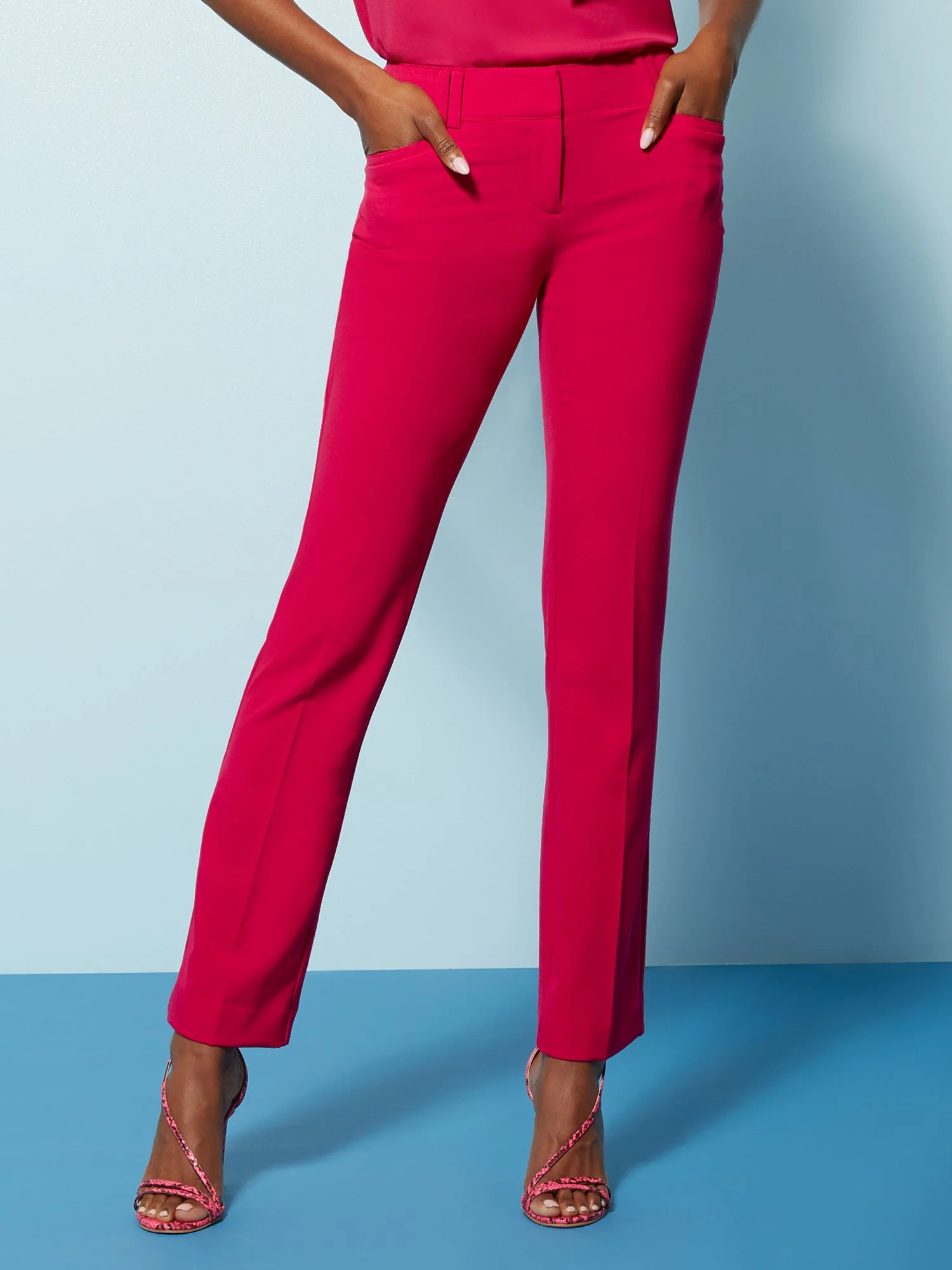 Straight-Leg Pant - Signature Fit - Double Stretch - Image 30