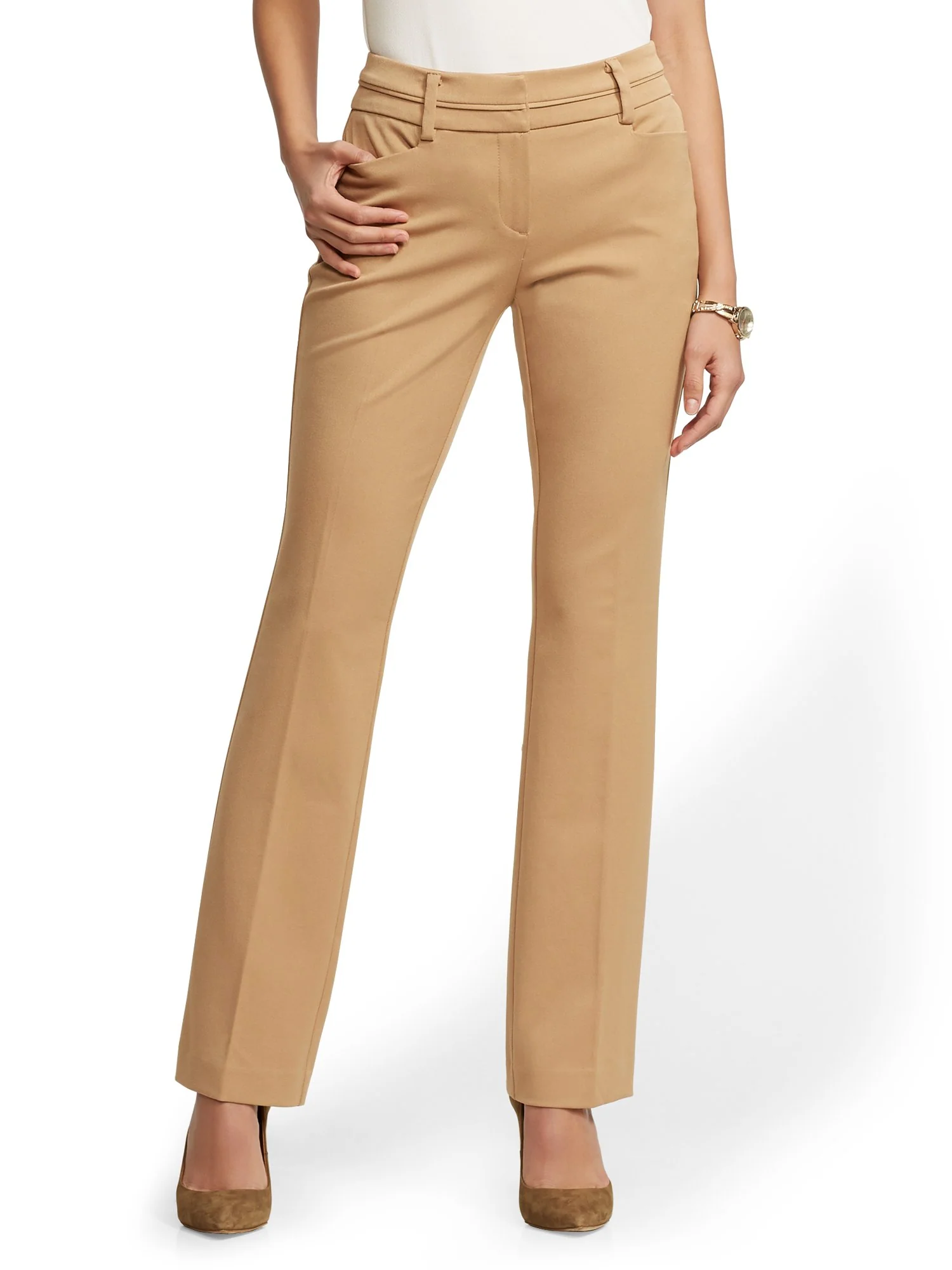 Straight-Leg Pant - Signature Fit - Superstretch - 7th Avenue - Image 29