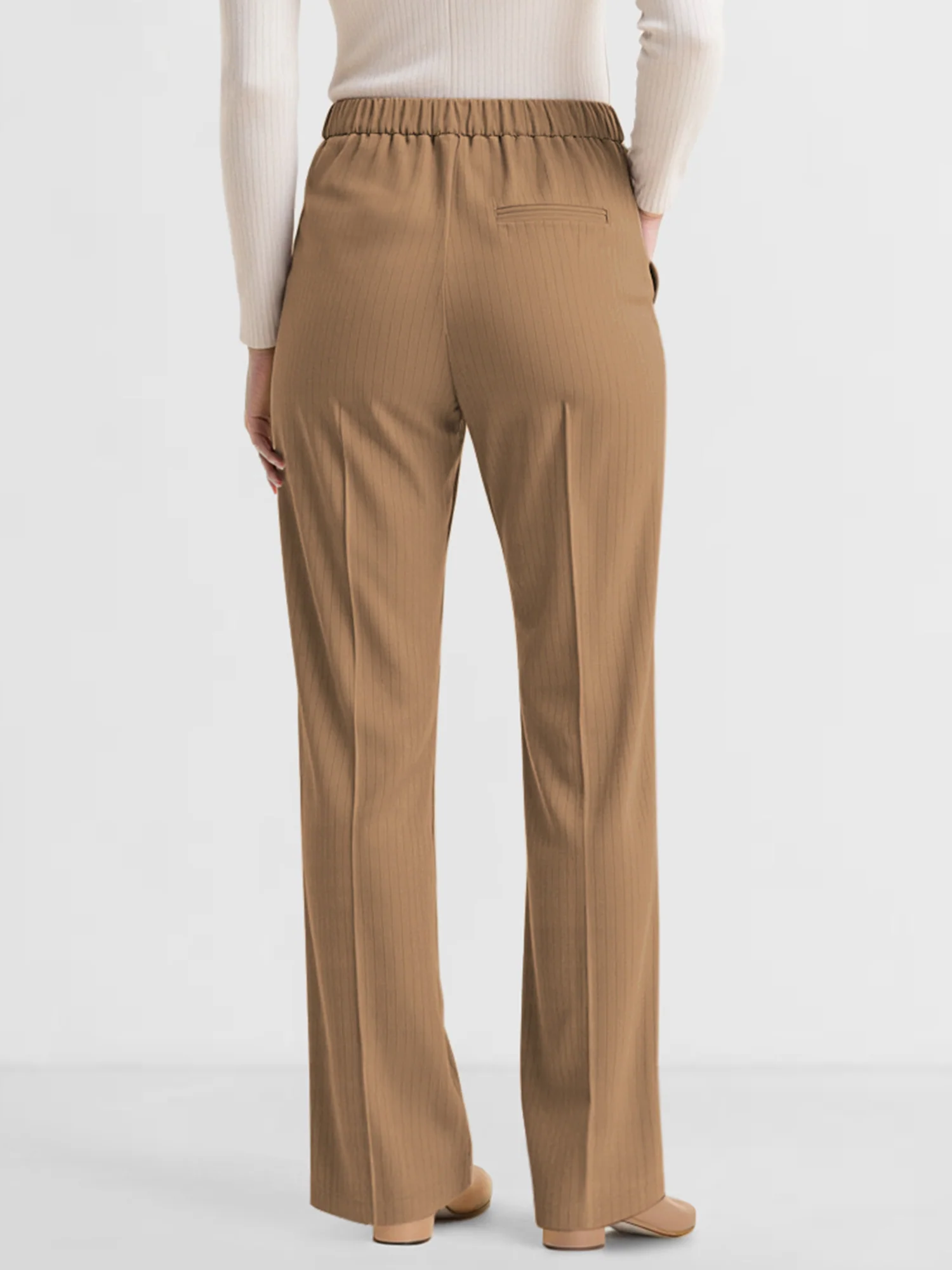 Striped Straight Pants - Image 15