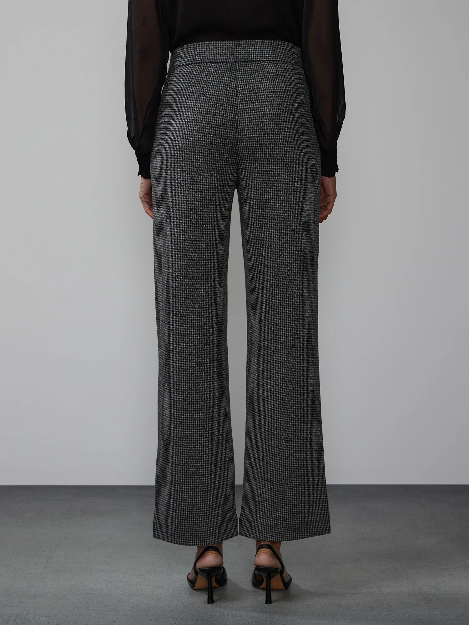 Straight Leg Plaid Pant - Image 3
