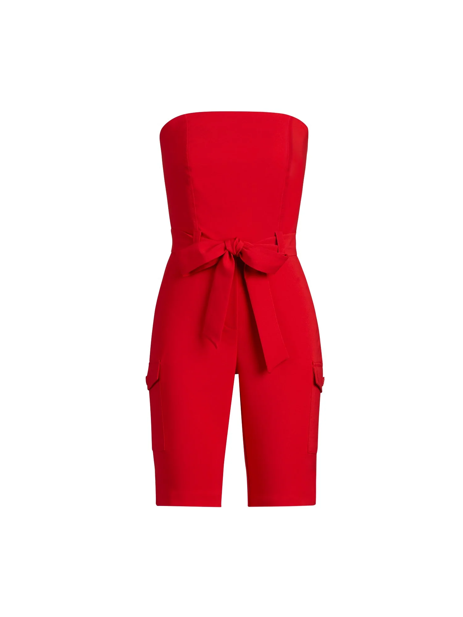 Strapless Bermuda Romper - Image 2