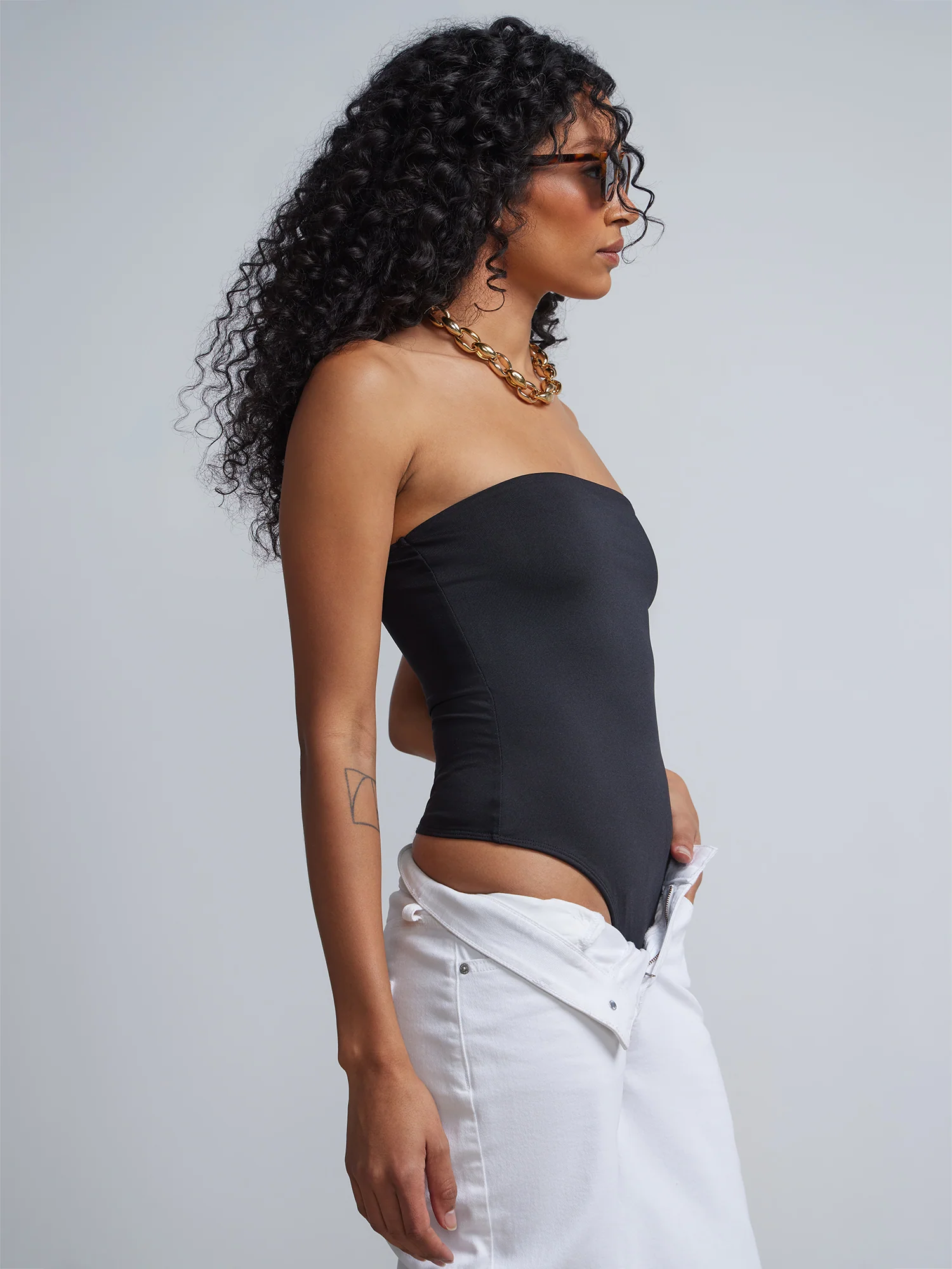 Strapless Bodysuit - Contour Knits - Image 2
