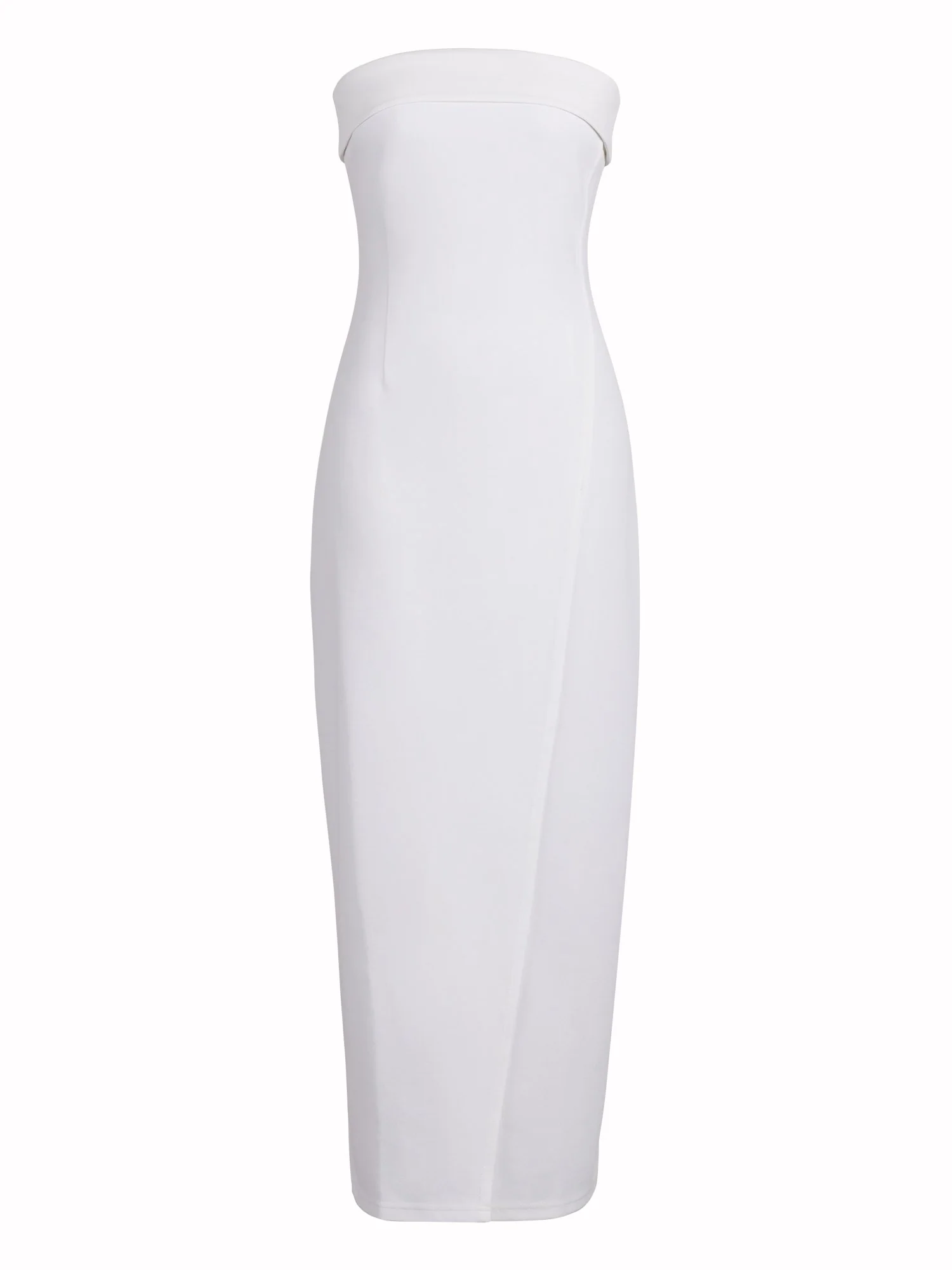 Strapless Form-Fitting Maxi Dress
