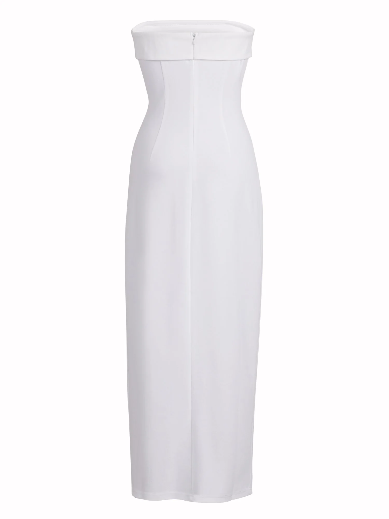 Strapless Form-Fitting Maxi Dress - Image 3
