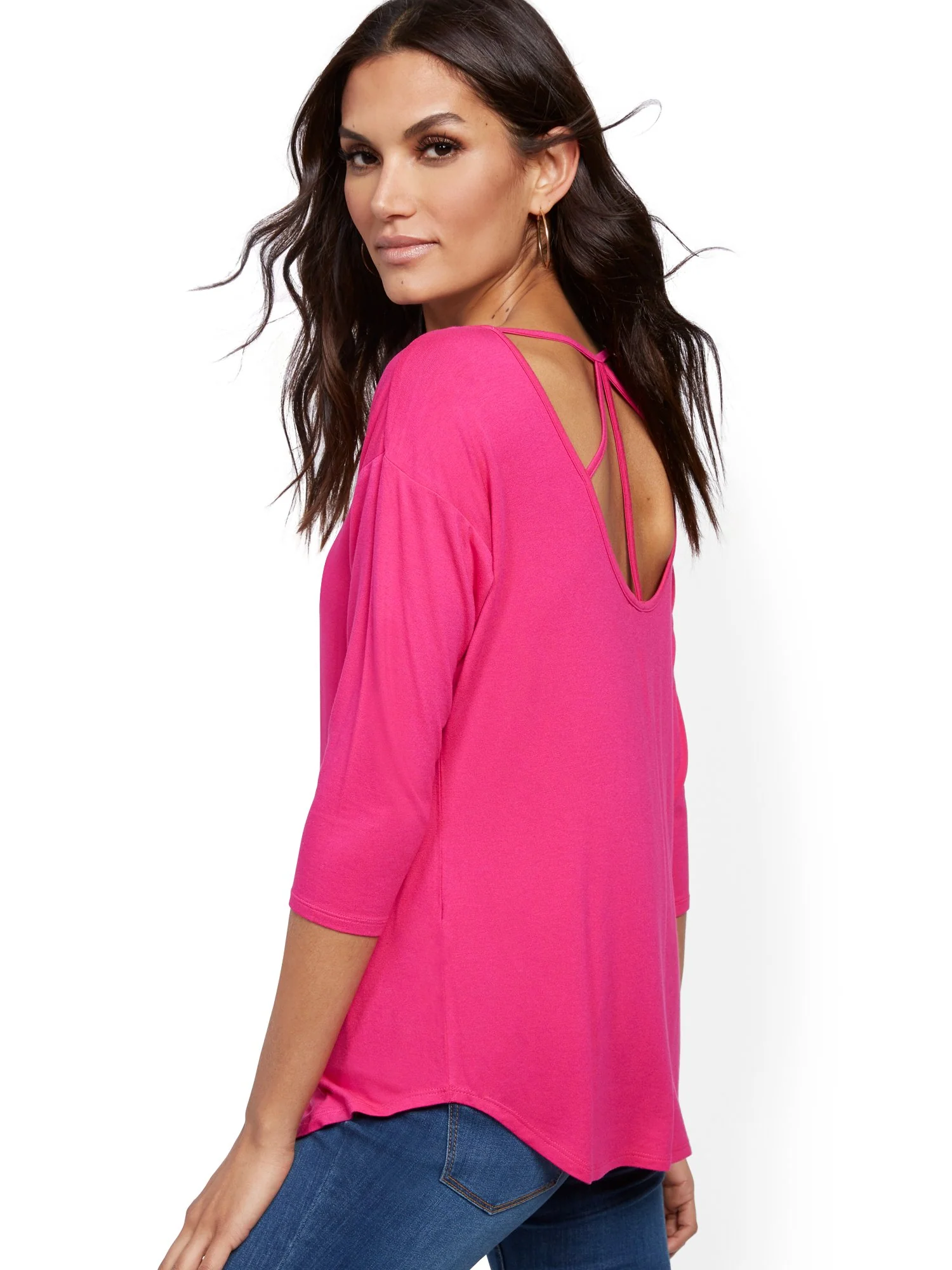 Strappy-Back Tunic Top - Image 2