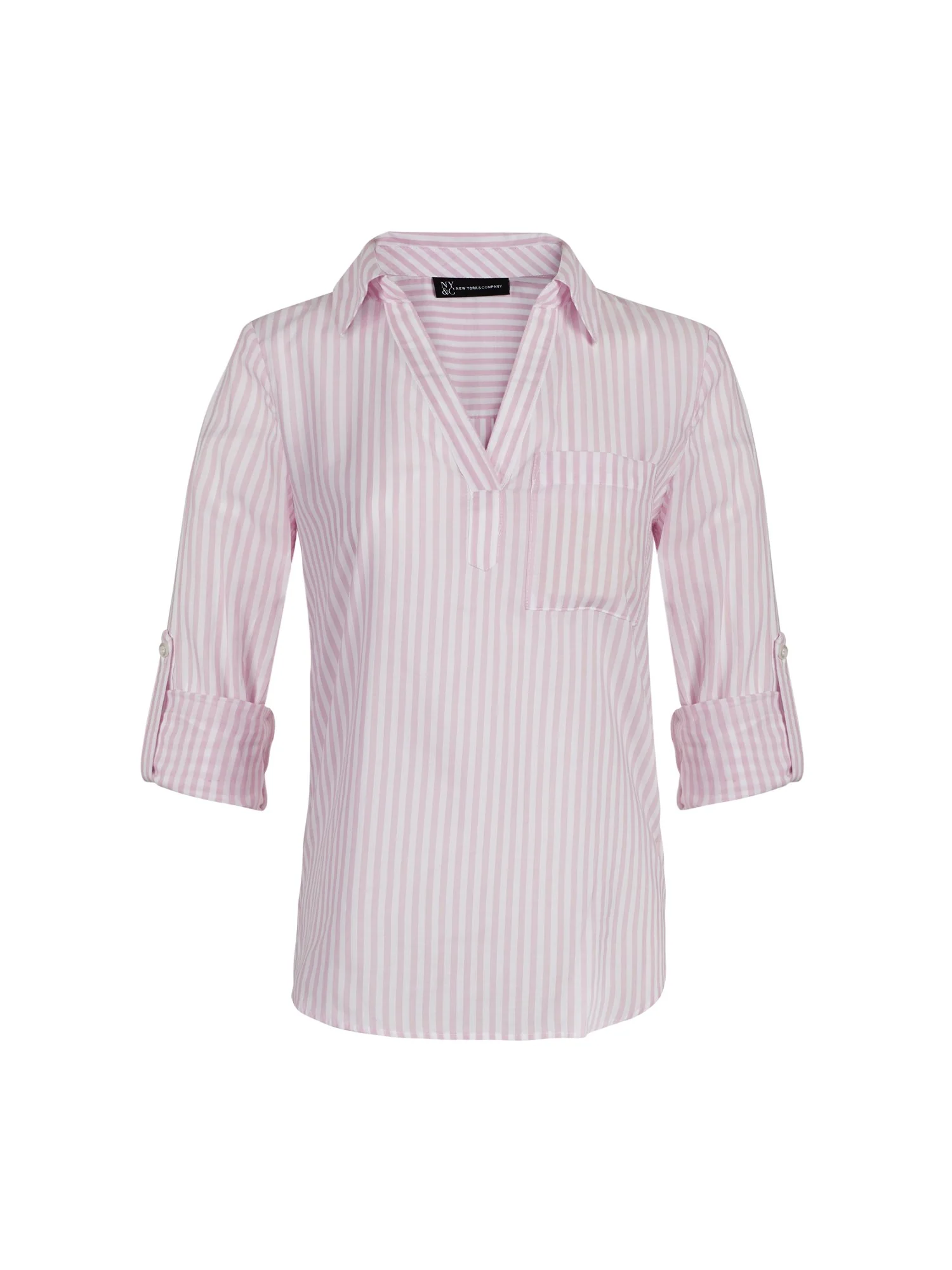 Stripe Button-Back Shirt - Image 7