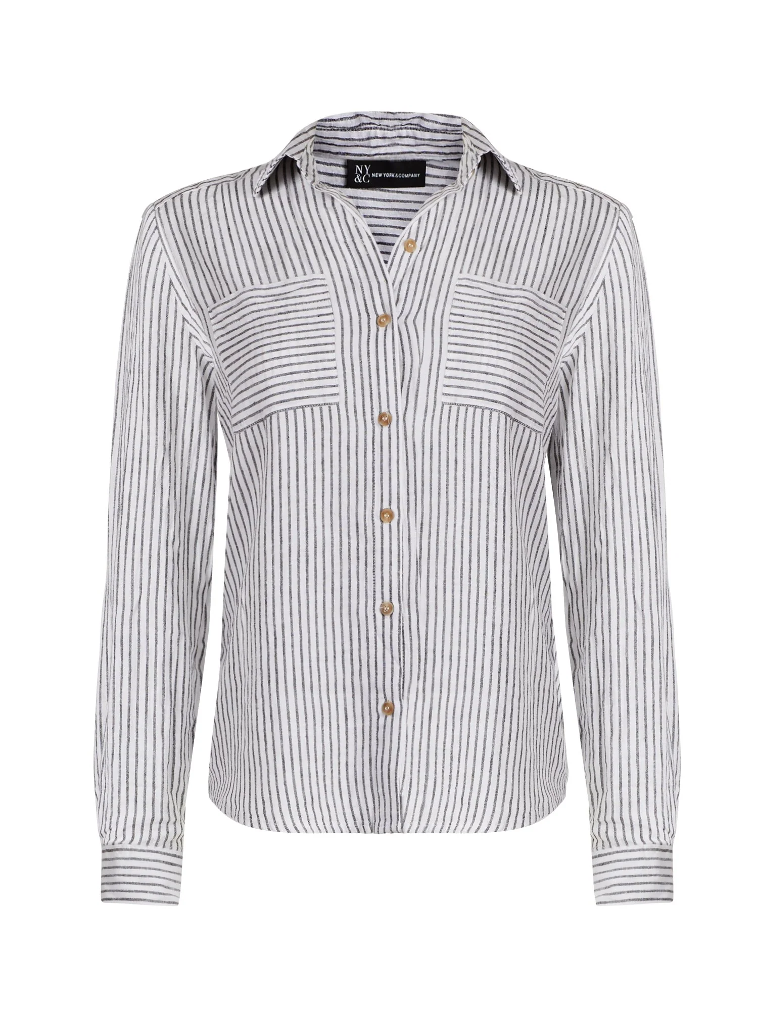 Stripe Linen Shirt - Image 8