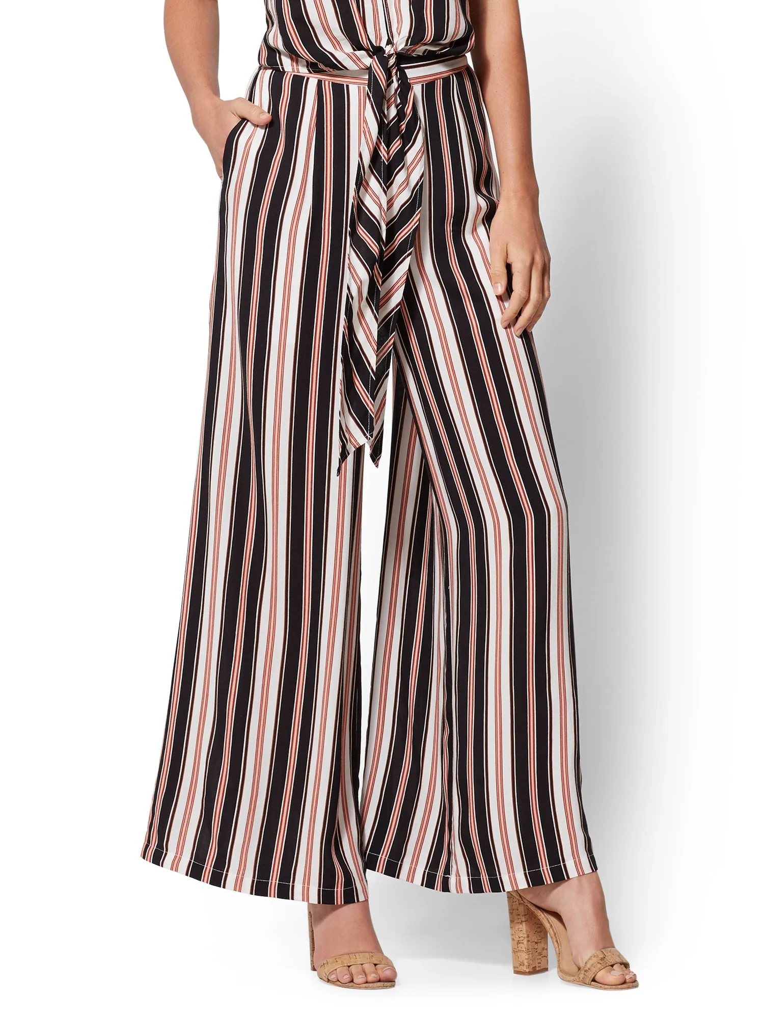 Stripe Palazzo Pant - Image 2
