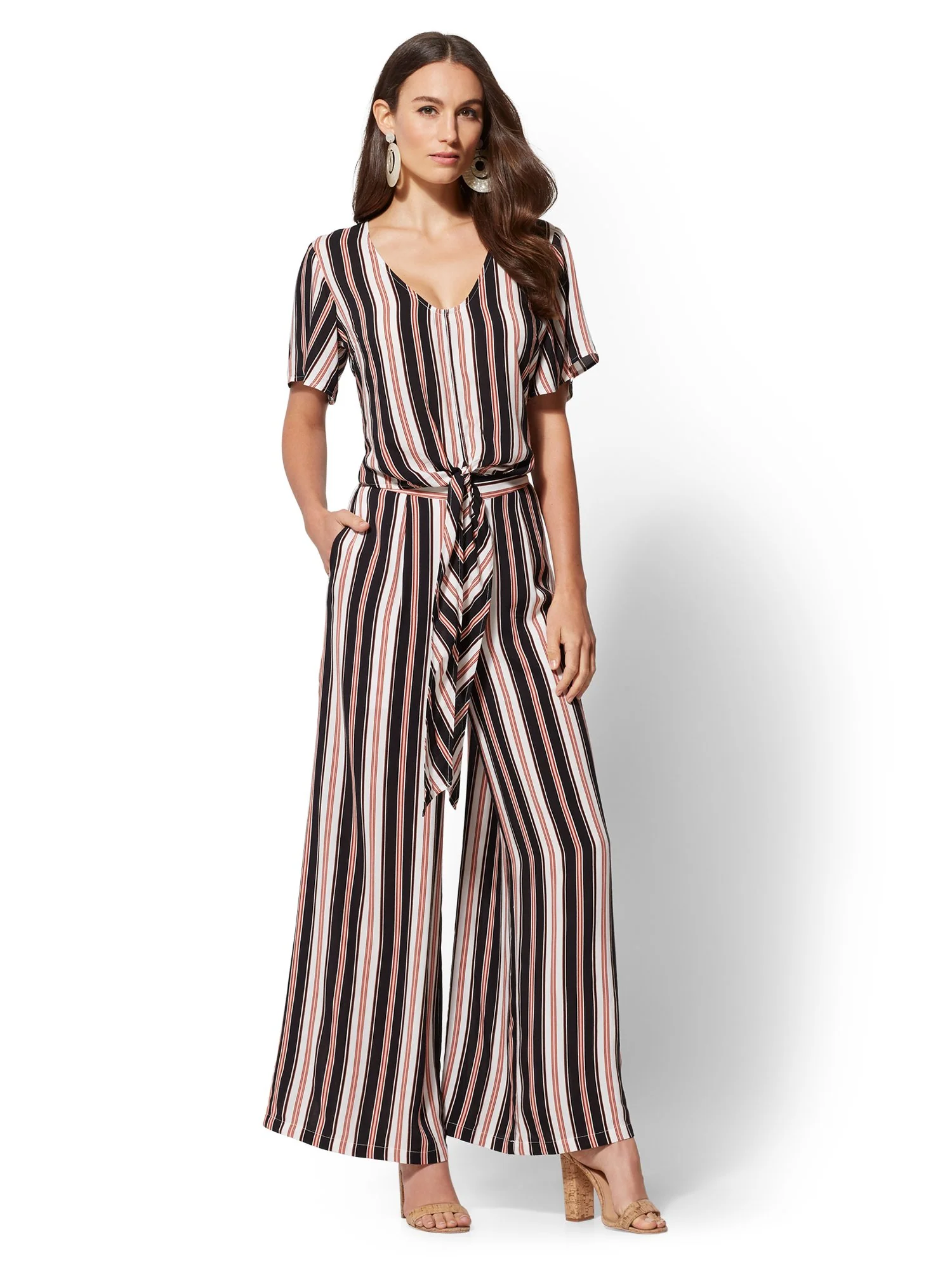 Stripe Palazzo Pant - Image 4