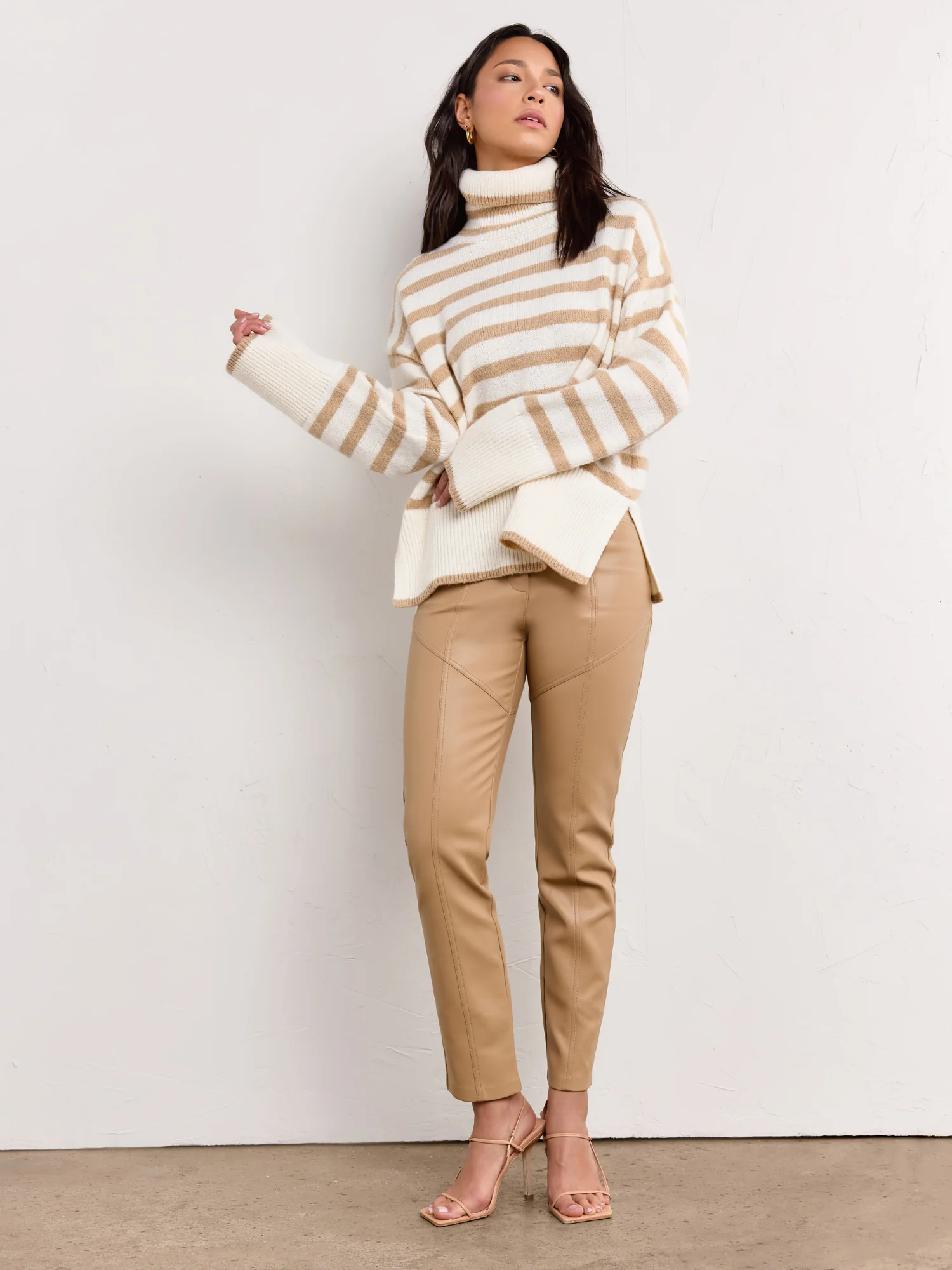 Dreamers by Debut Stripe Play Mock Neck Pullover - Brands We Love - Image 3