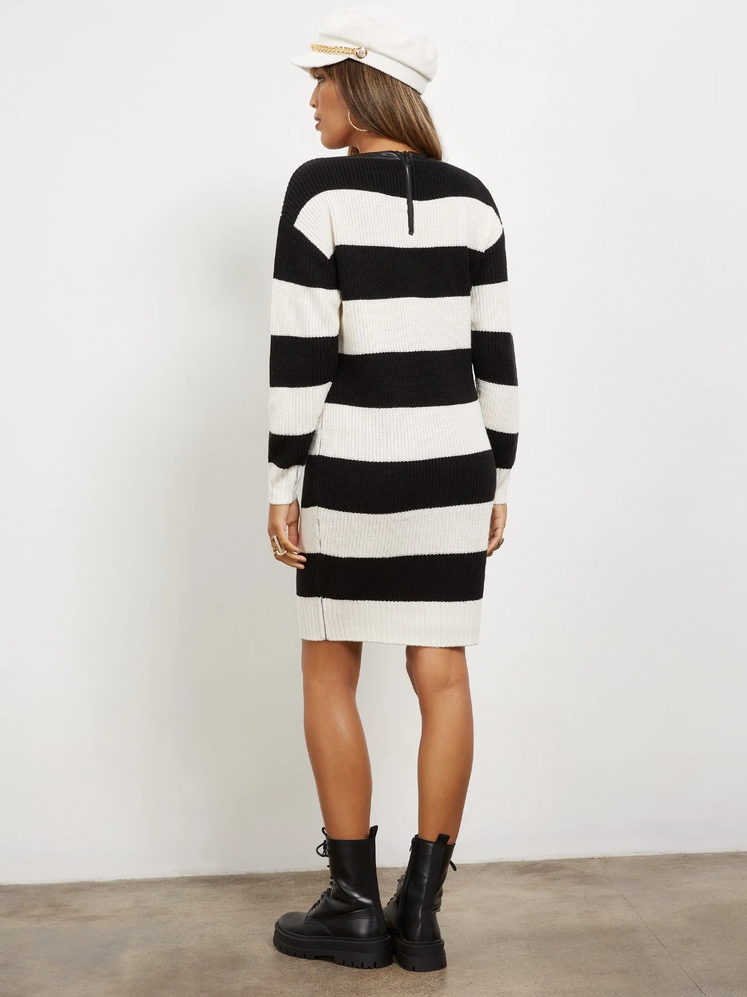 Stripe Sweater Dress - Image 3
