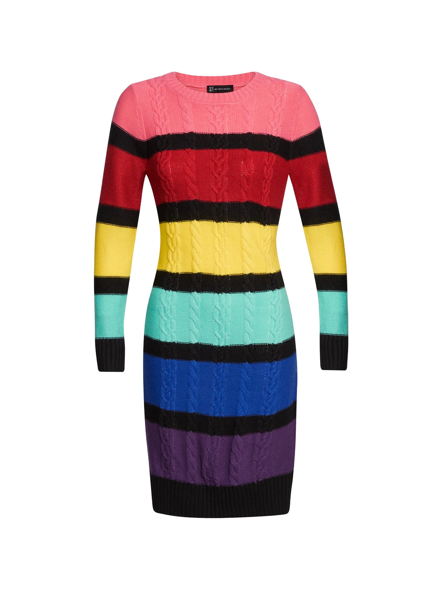 Stripe Sweater Dress - Image 3