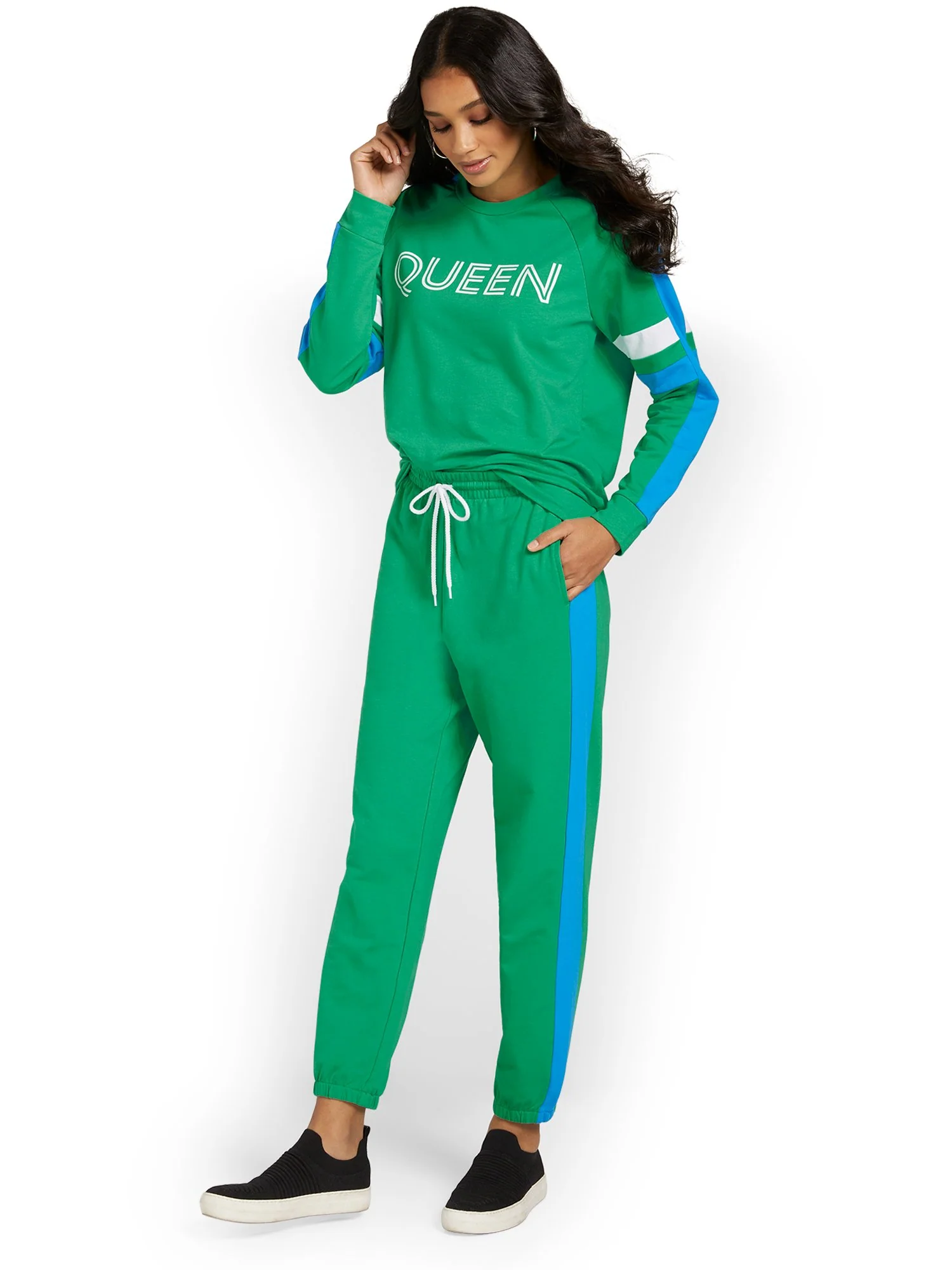 Striped French Terry Jogger Pant - Image 7