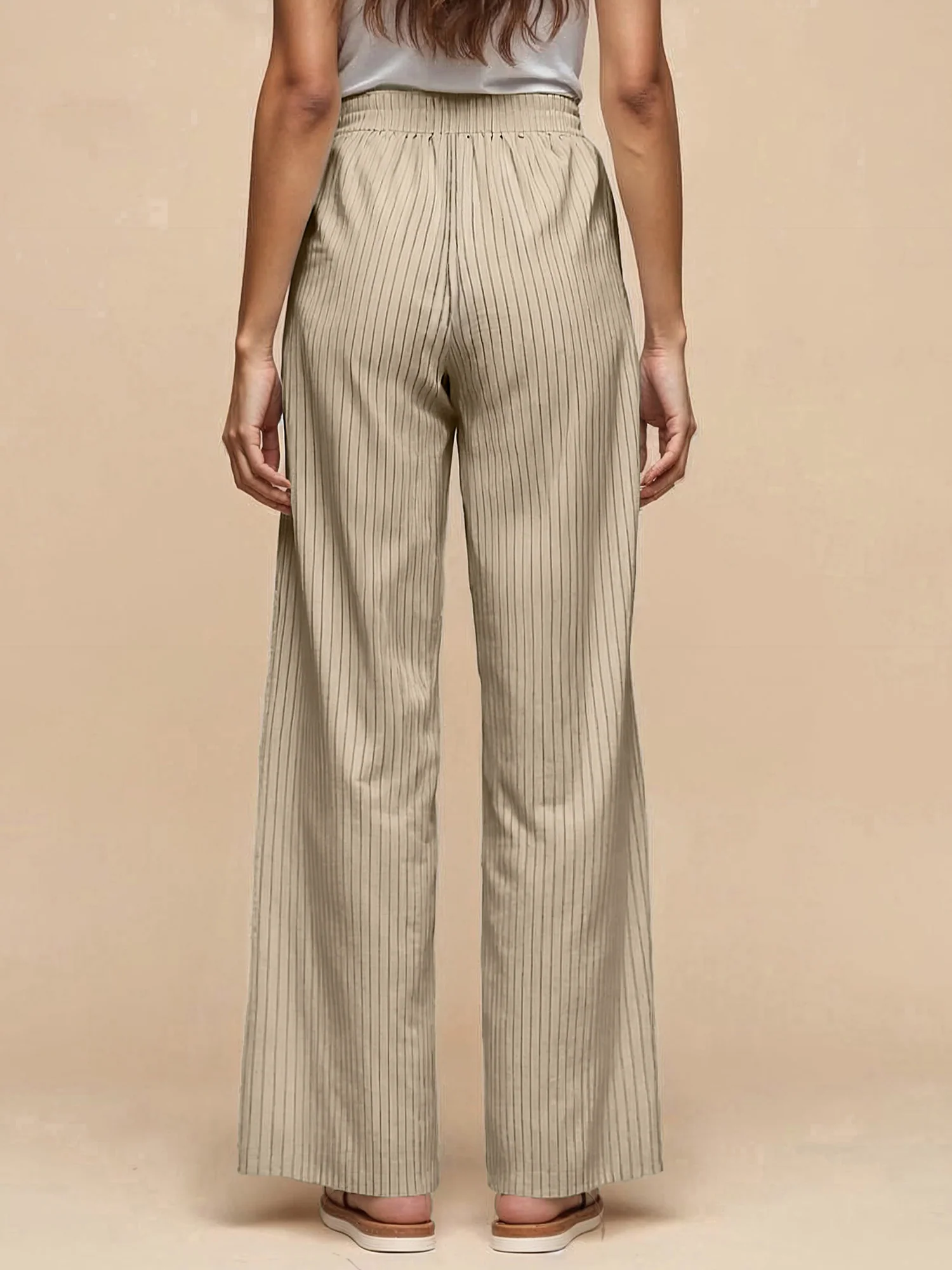 Striped Linen Pant - Image 2