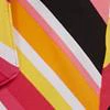 Striped Ruche-Sleeve Wrap Dress - NY&C Style System - Image 4