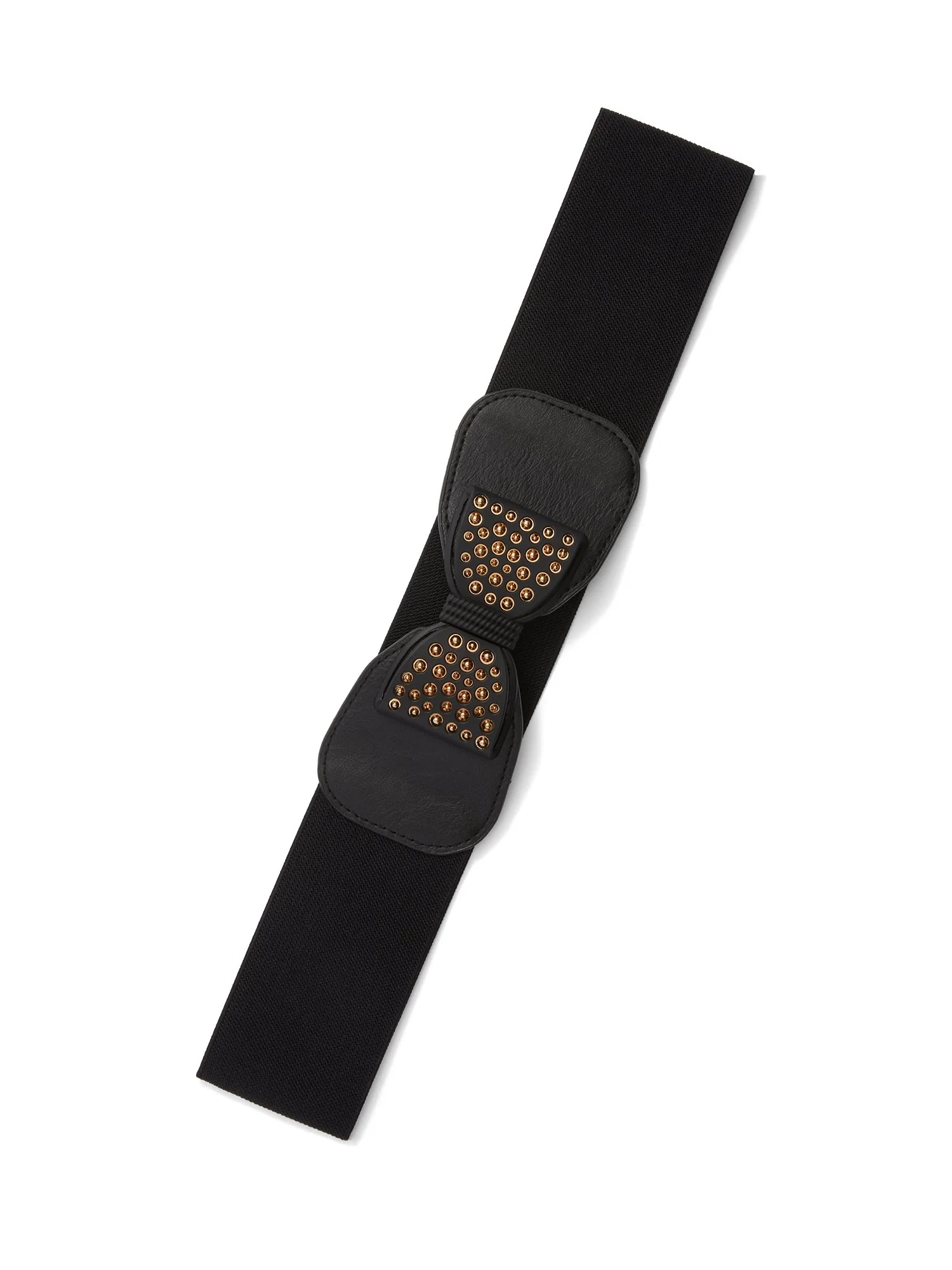 Studded Bow-Clasp Belt