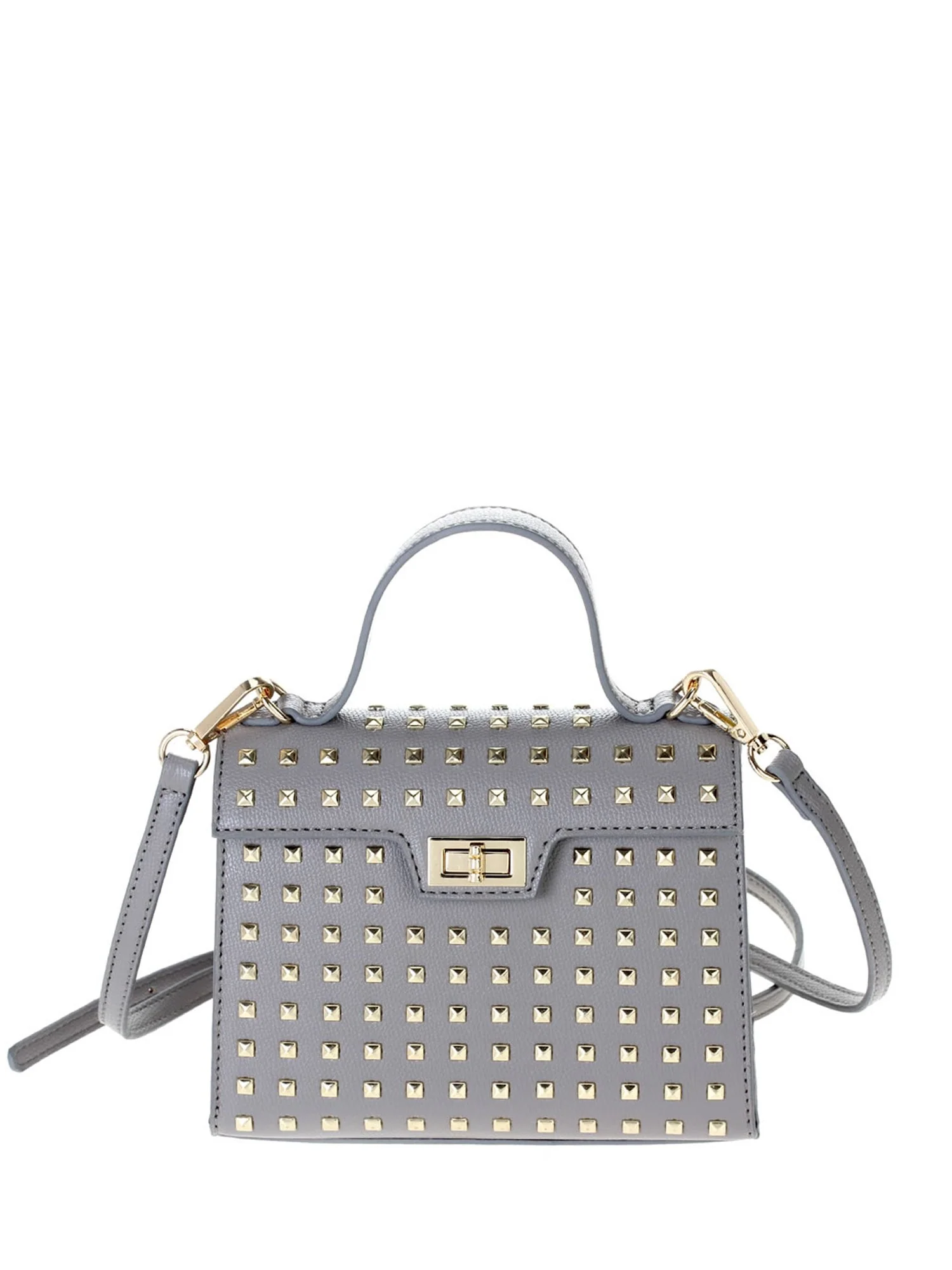 Studded Top Handle Bag - Image 2