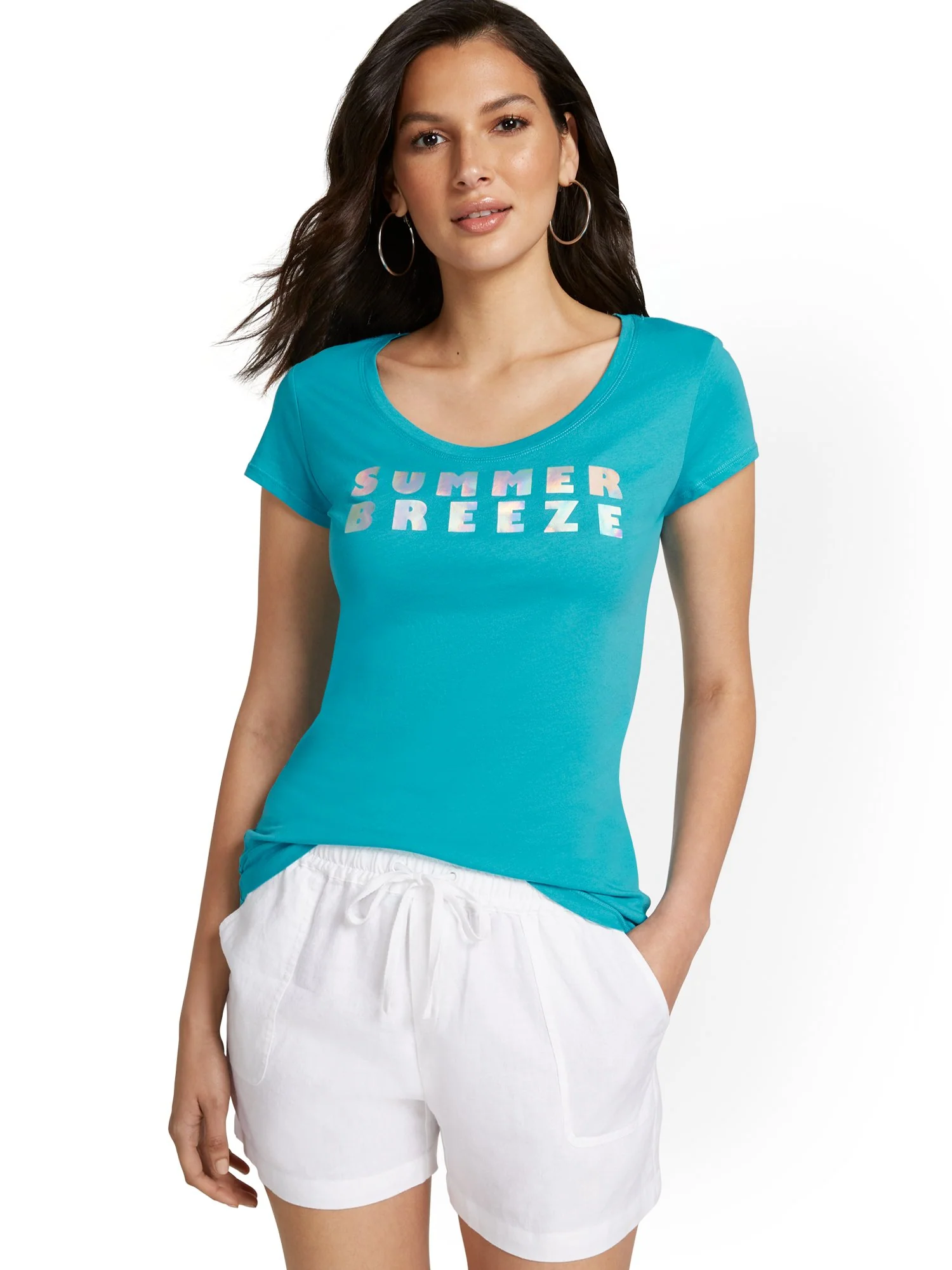 Summer Breeze Graphic Tee - Image 2