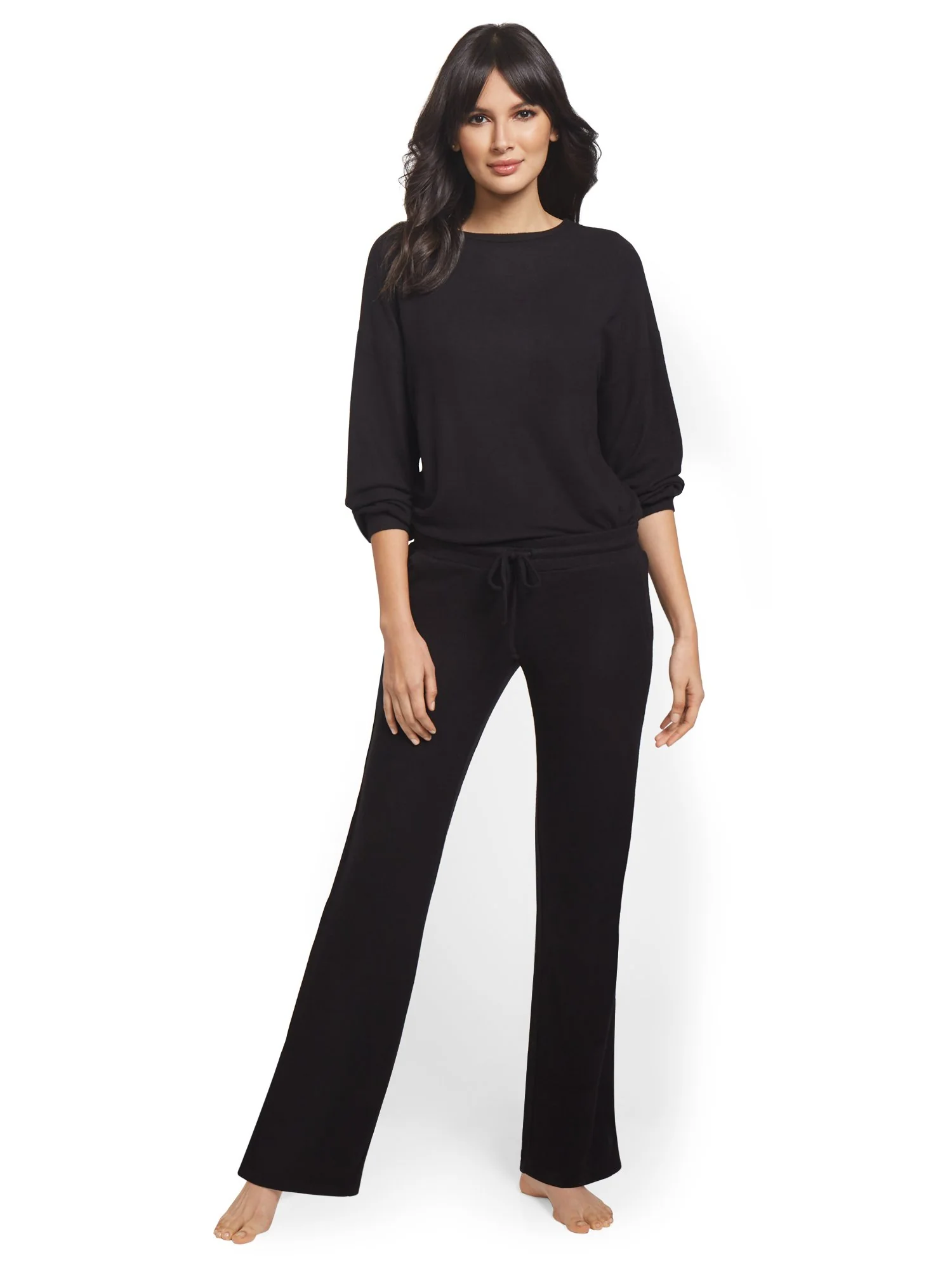 Super-Soft Knit Wide-Leg Pant - Image 4