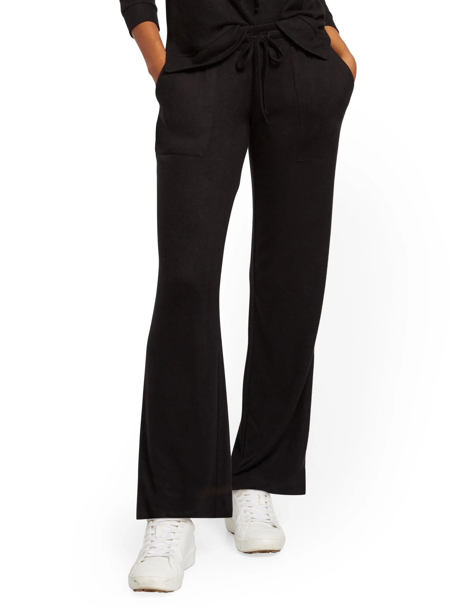 Super-Soft Knit Wide-Leg Pant - Image 2