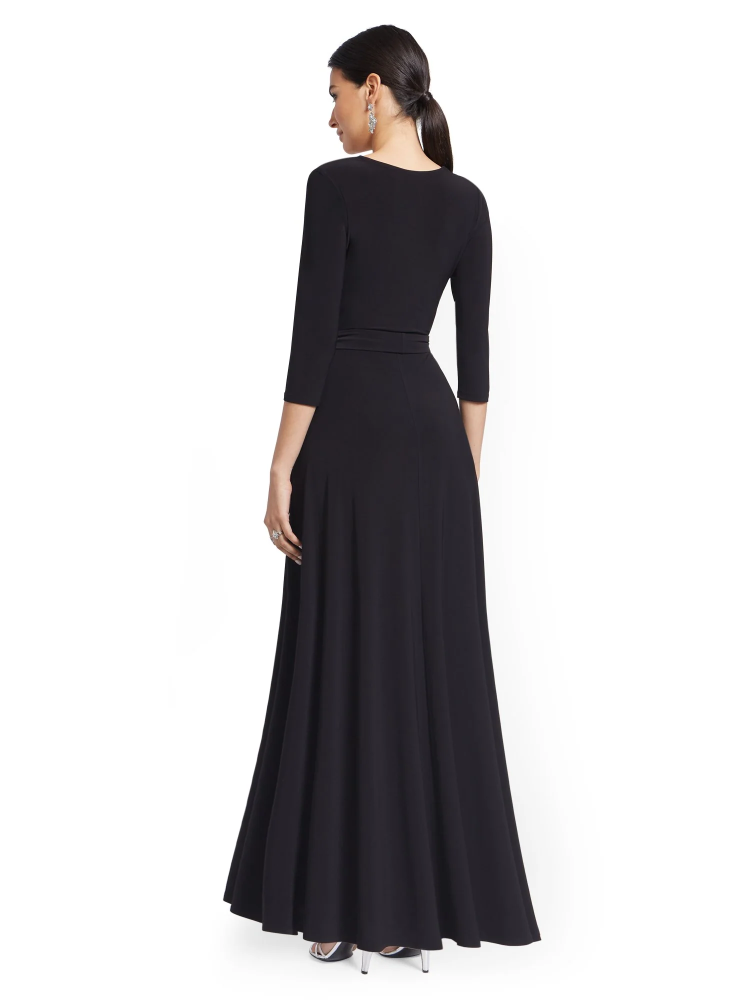 Surplice Maxi Dress - Image 3