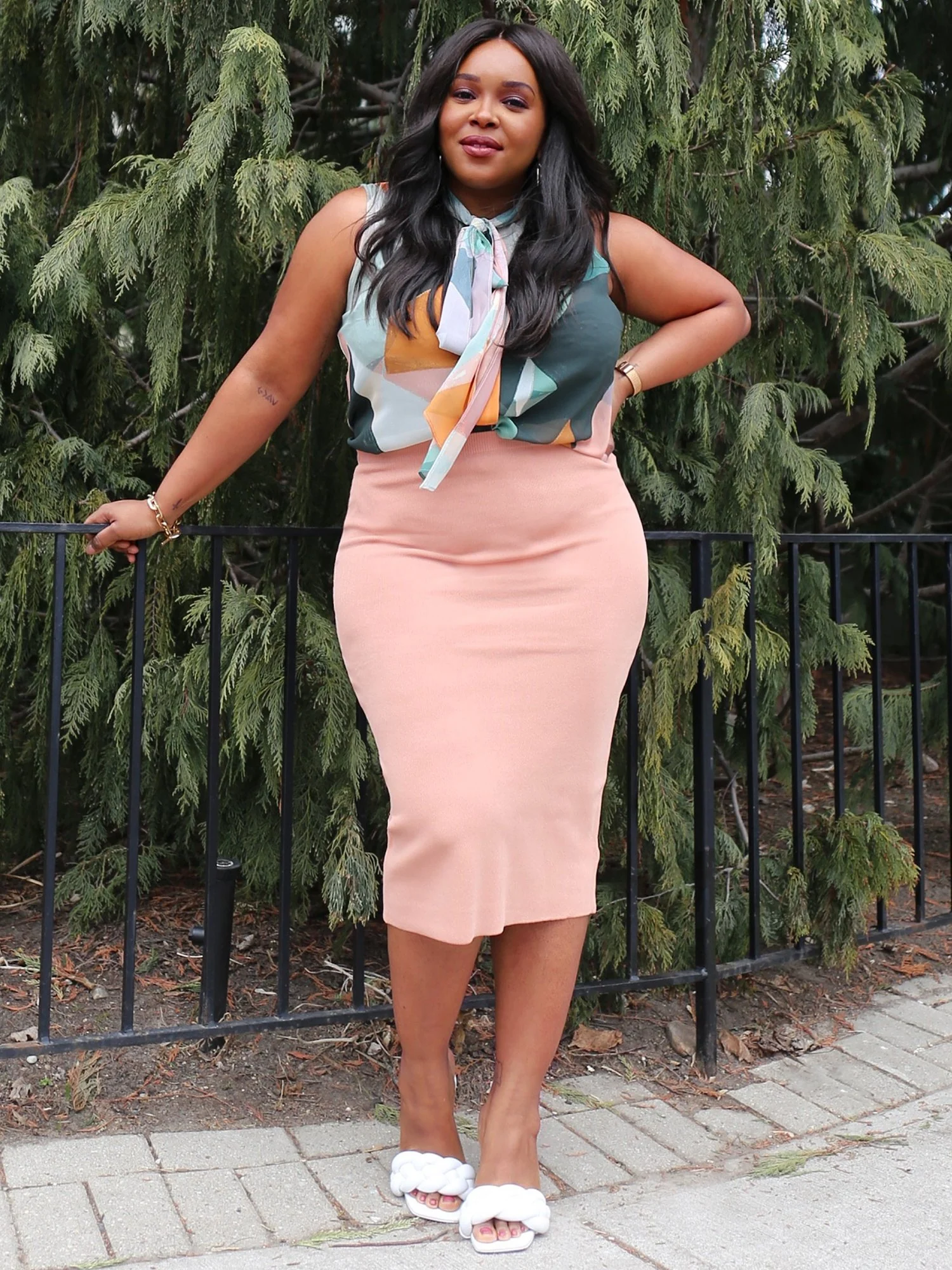 Sweater Pencil Skirt - The NY&C Legacy Collection - Image 5