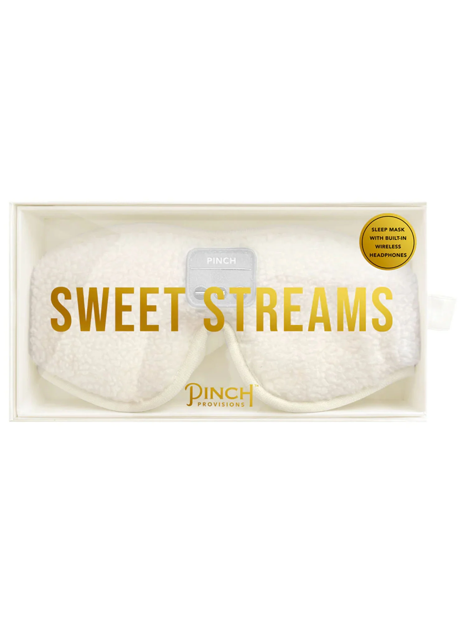 Sweet Sreams Sherpa SleepMask with Built-In Wireless Headphones - Pinch Provisions - Image 3