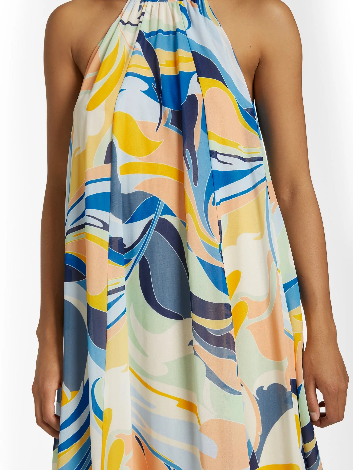 Flying Tomato Swirl-Print Halterneck Maxi Dress - Brands We Love - Image 4