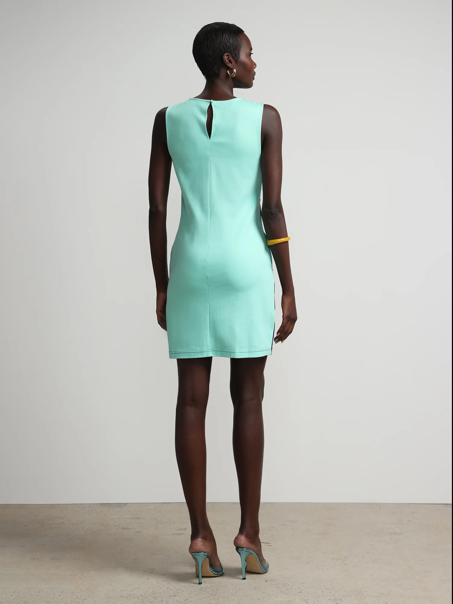 Swirl-Print Shift Dress - City Knits - Image 12