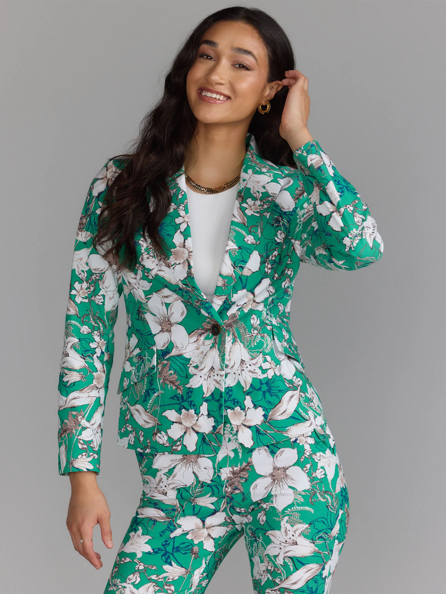 Tall Classic Bengaline Blazer - Image 2