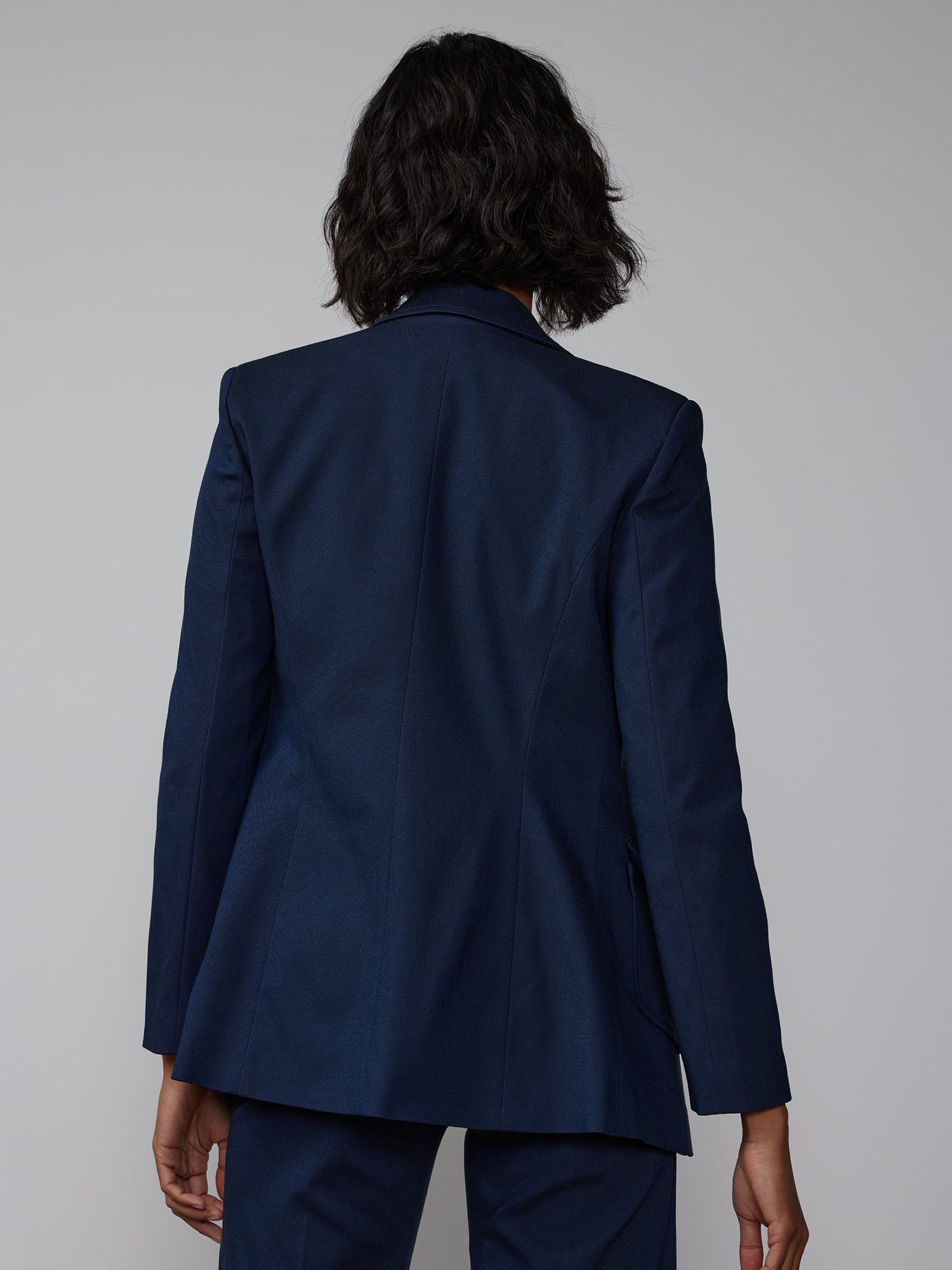Tall Pleated Pocket Sculpted Blazer - Image 3