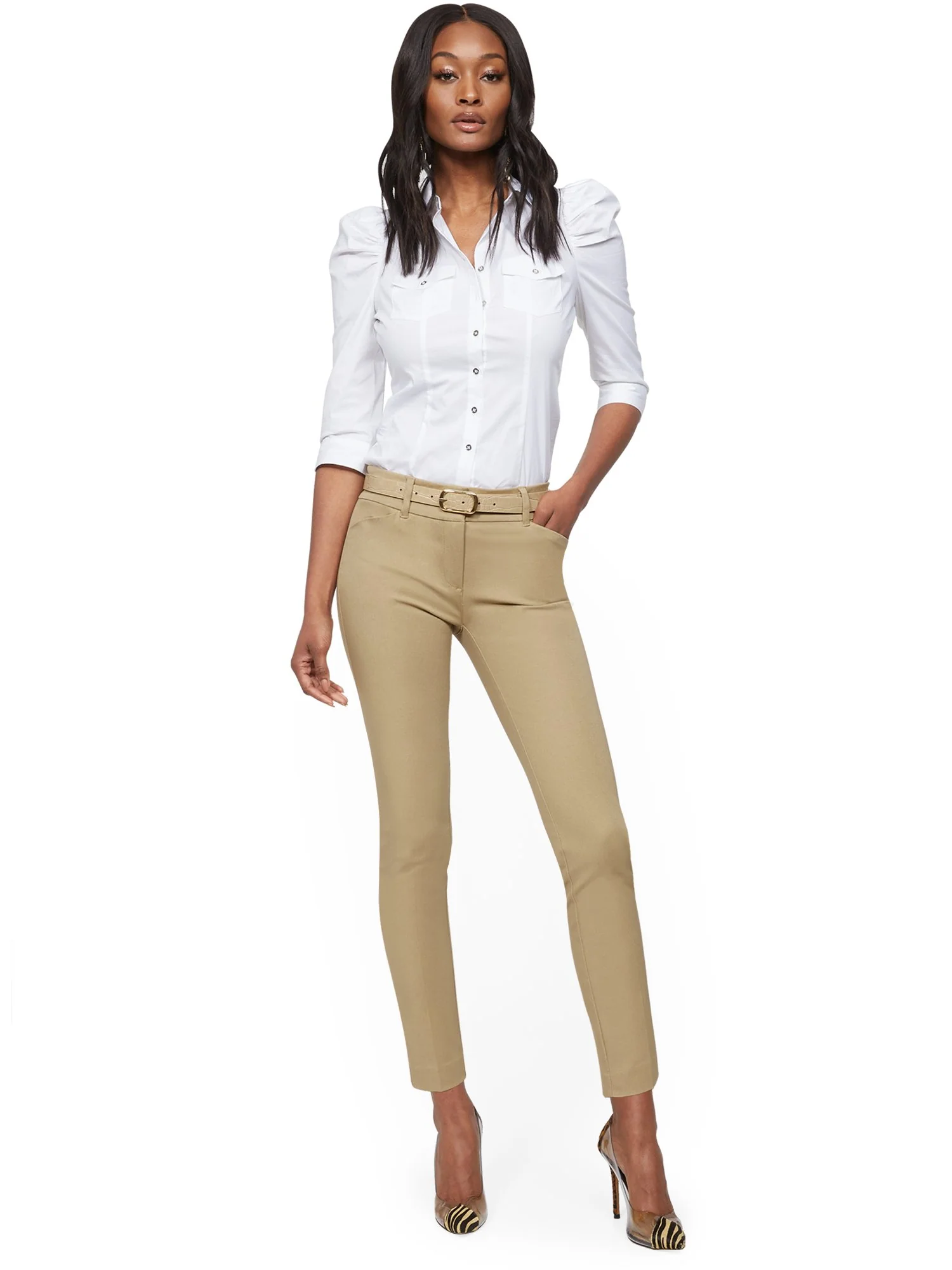 Tall Audrey Ankle Pant - Solid - Image 40