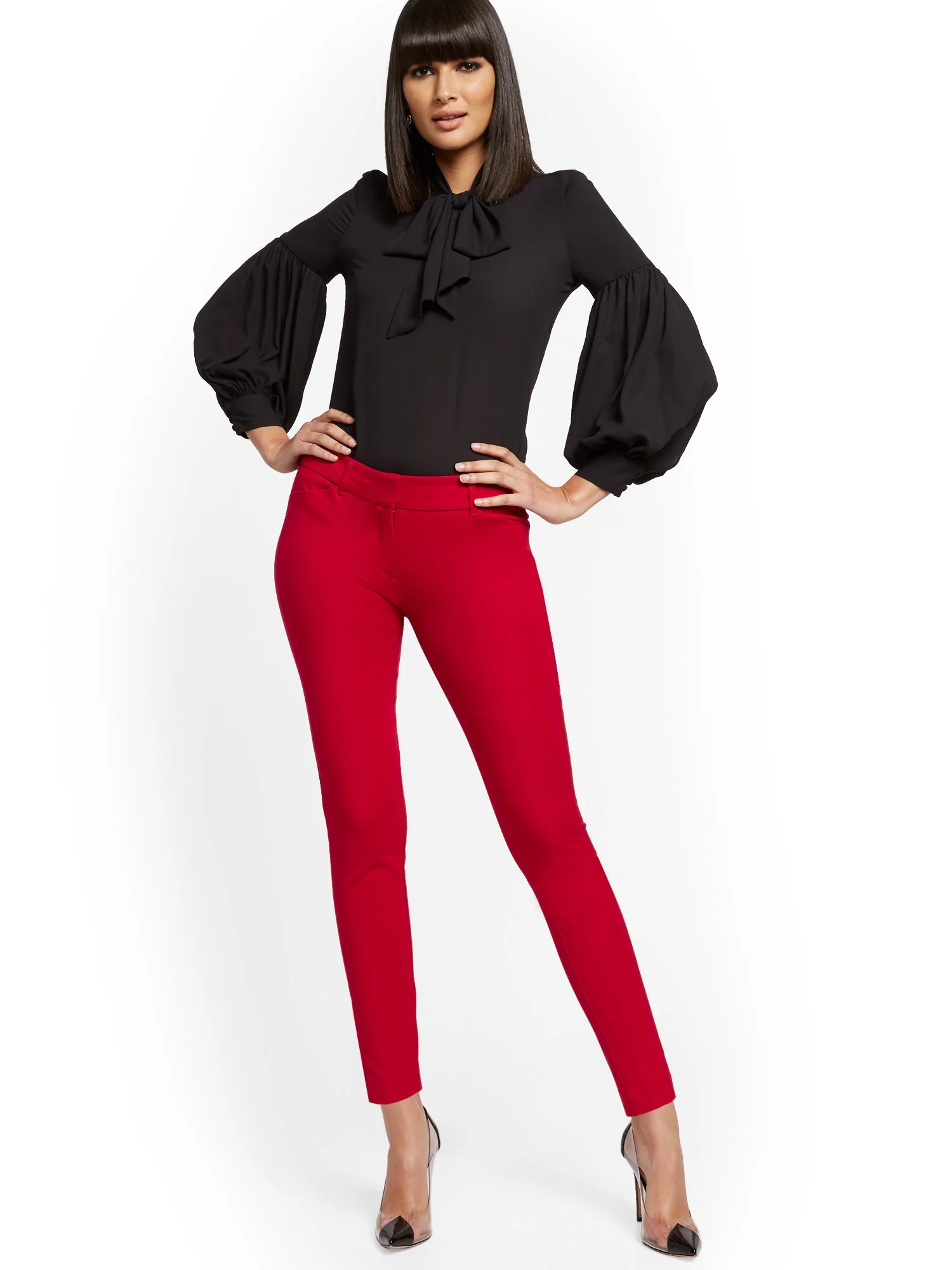 Tall Audrey Slim-Leg Pant - Solid - Image 20