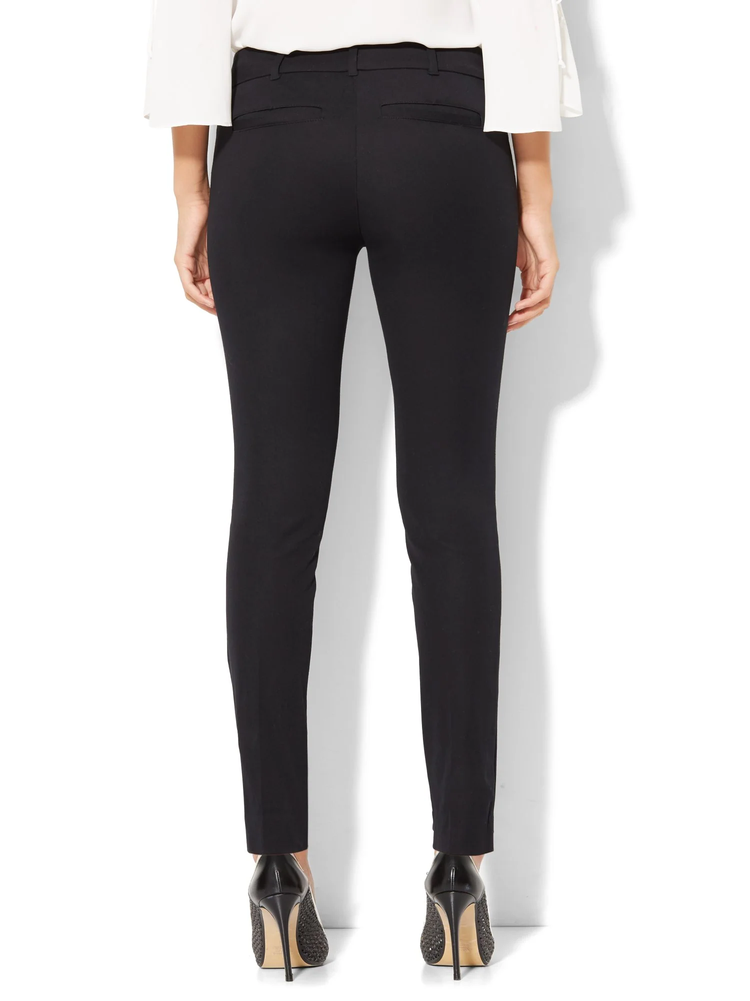 Tall Audrey Slim-Leg Pant - Solid - Image 3