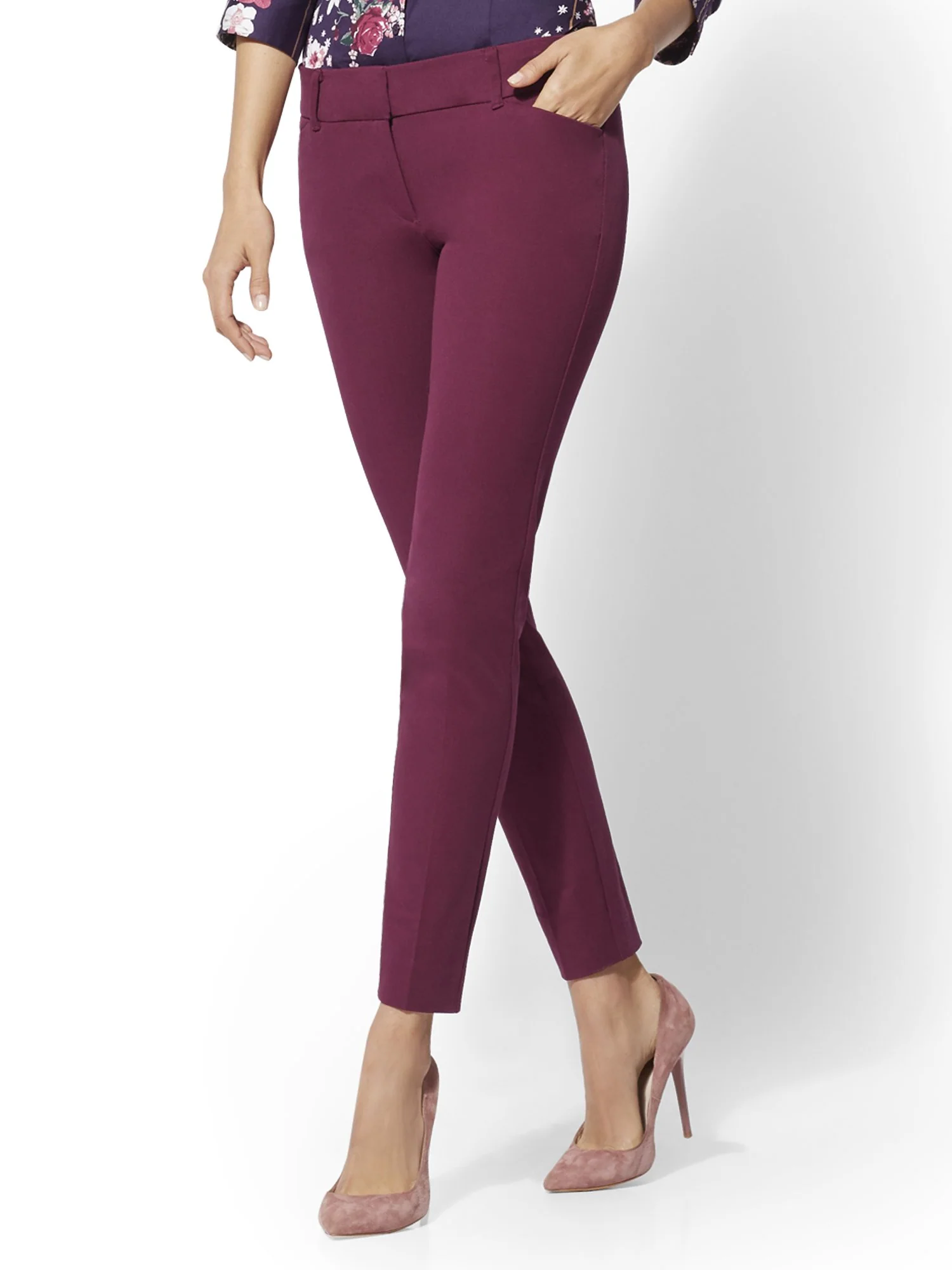 Tall Audrey Slim-Leg Pant - Solid - Image 39