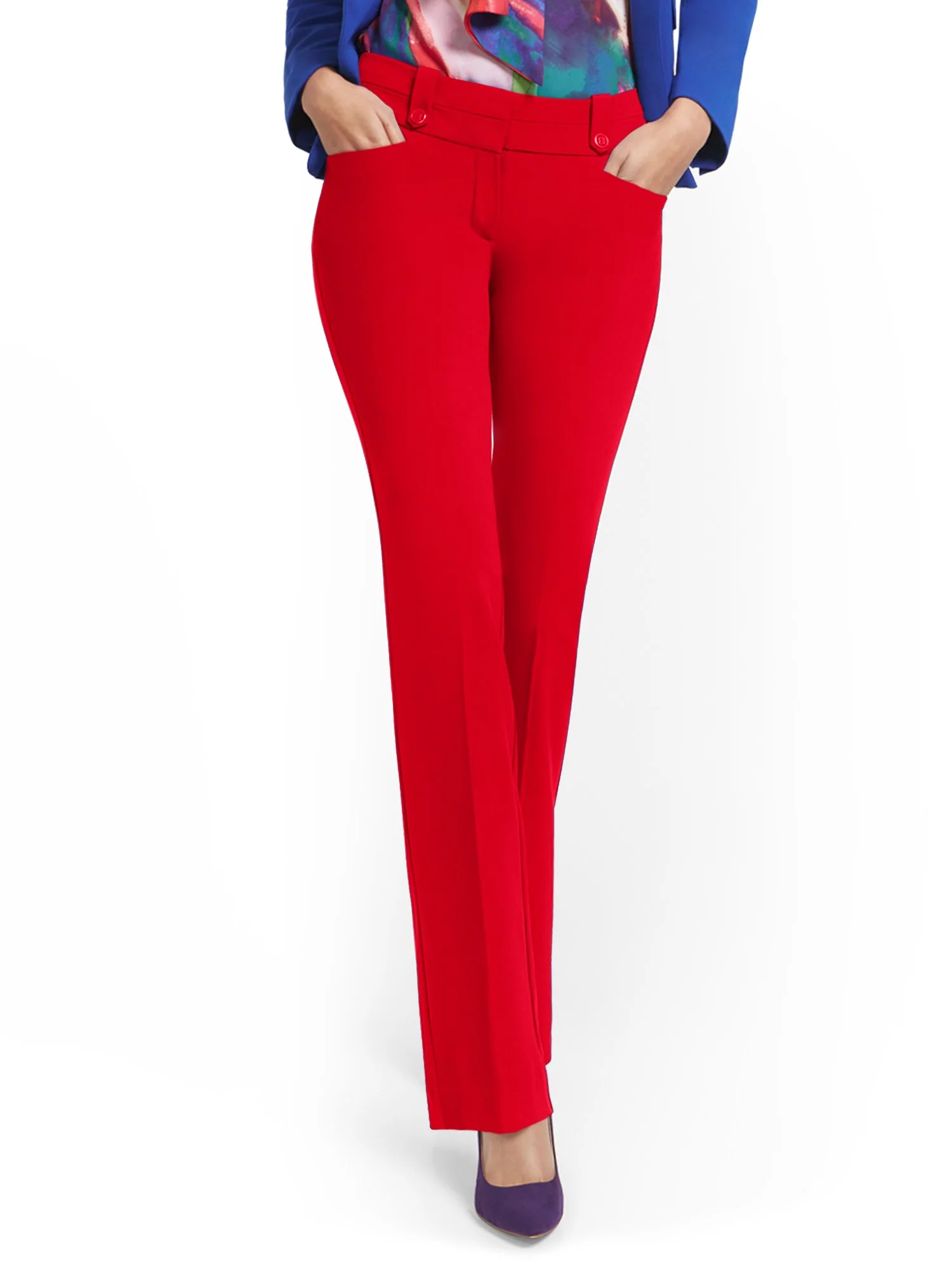Tall Barely Bootcut Pant - Mid-Rise - Essential Stretch - 7th Avenue - Image 11